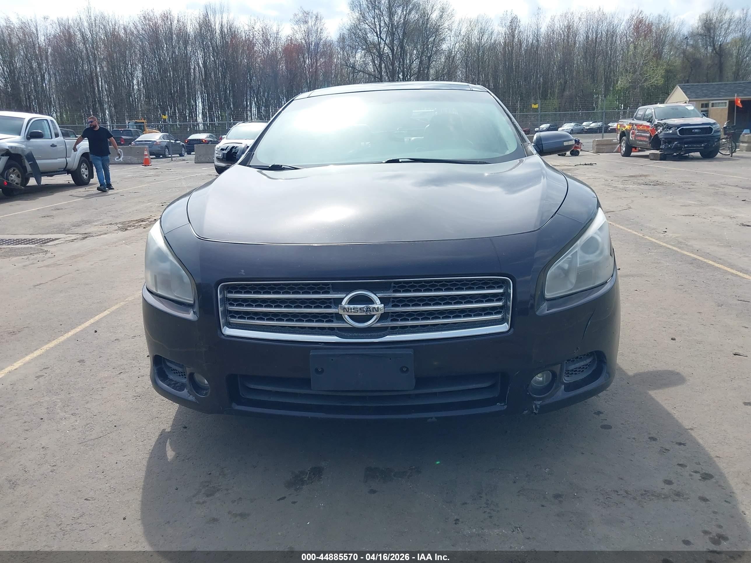 2010 Nissan Maxima 3.5 Sv Purple vin: 1N4AA5AP9AC810162