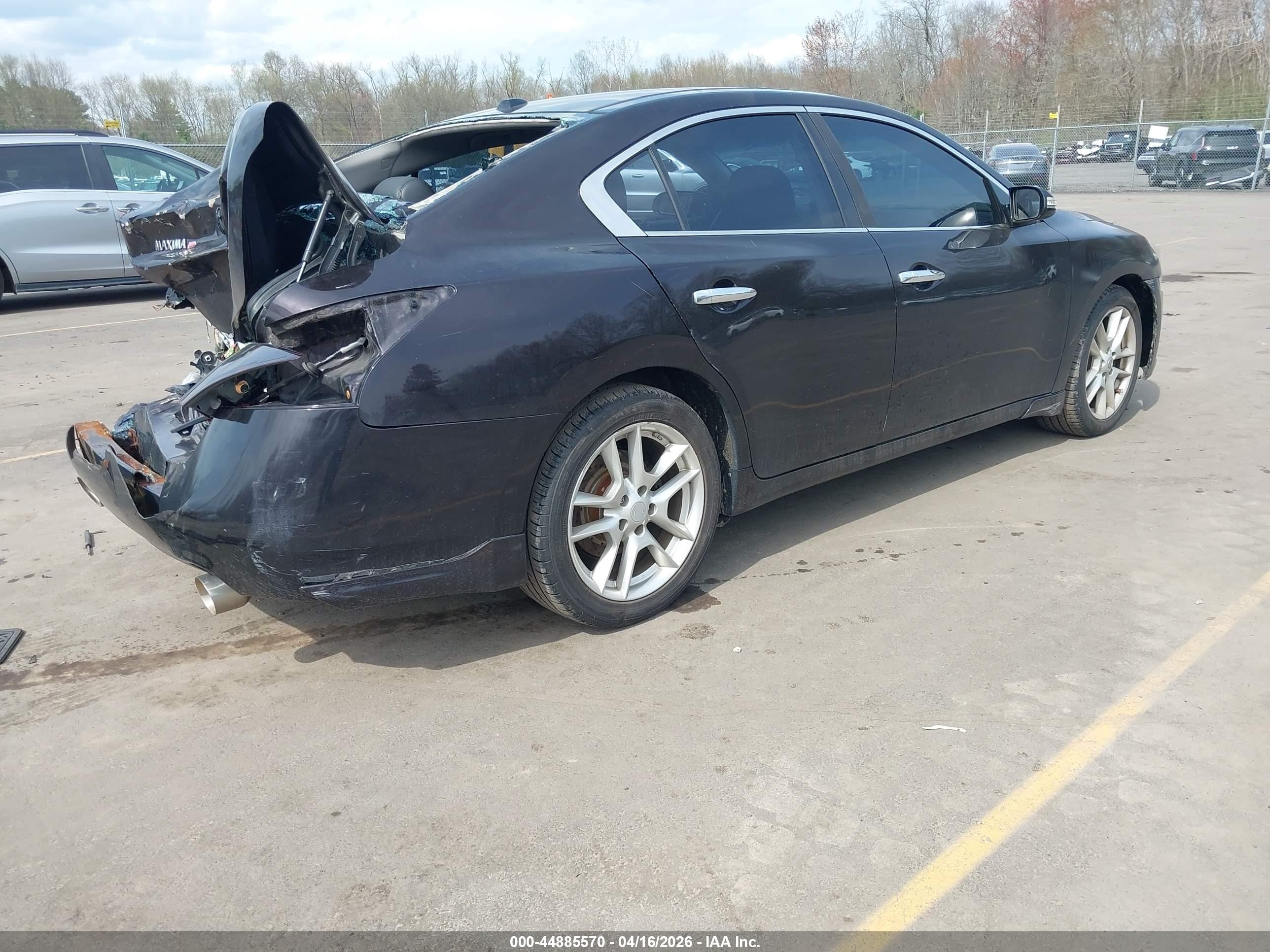 2010 Nissan Maxima 3.5 Sv Purple vin: 1N4AA5AP9AC810162