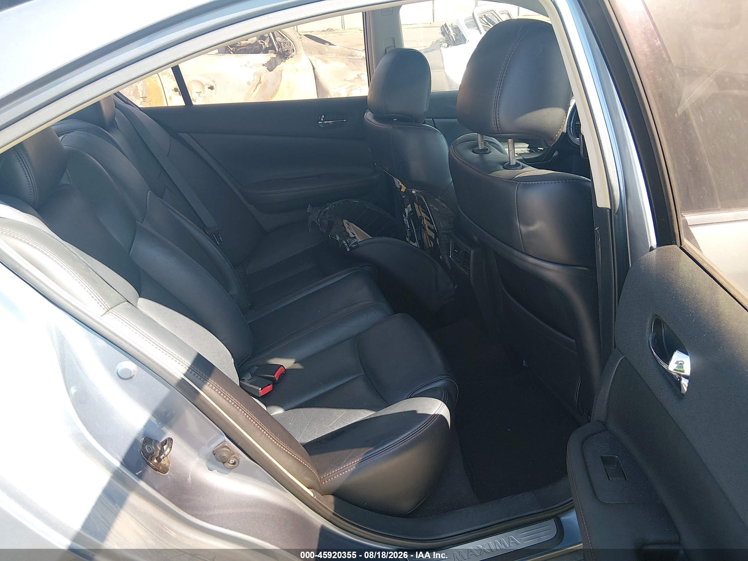2010 Nissan Maxima 3.5 Sv Серый vin: 1N4AA5AP9AC832789