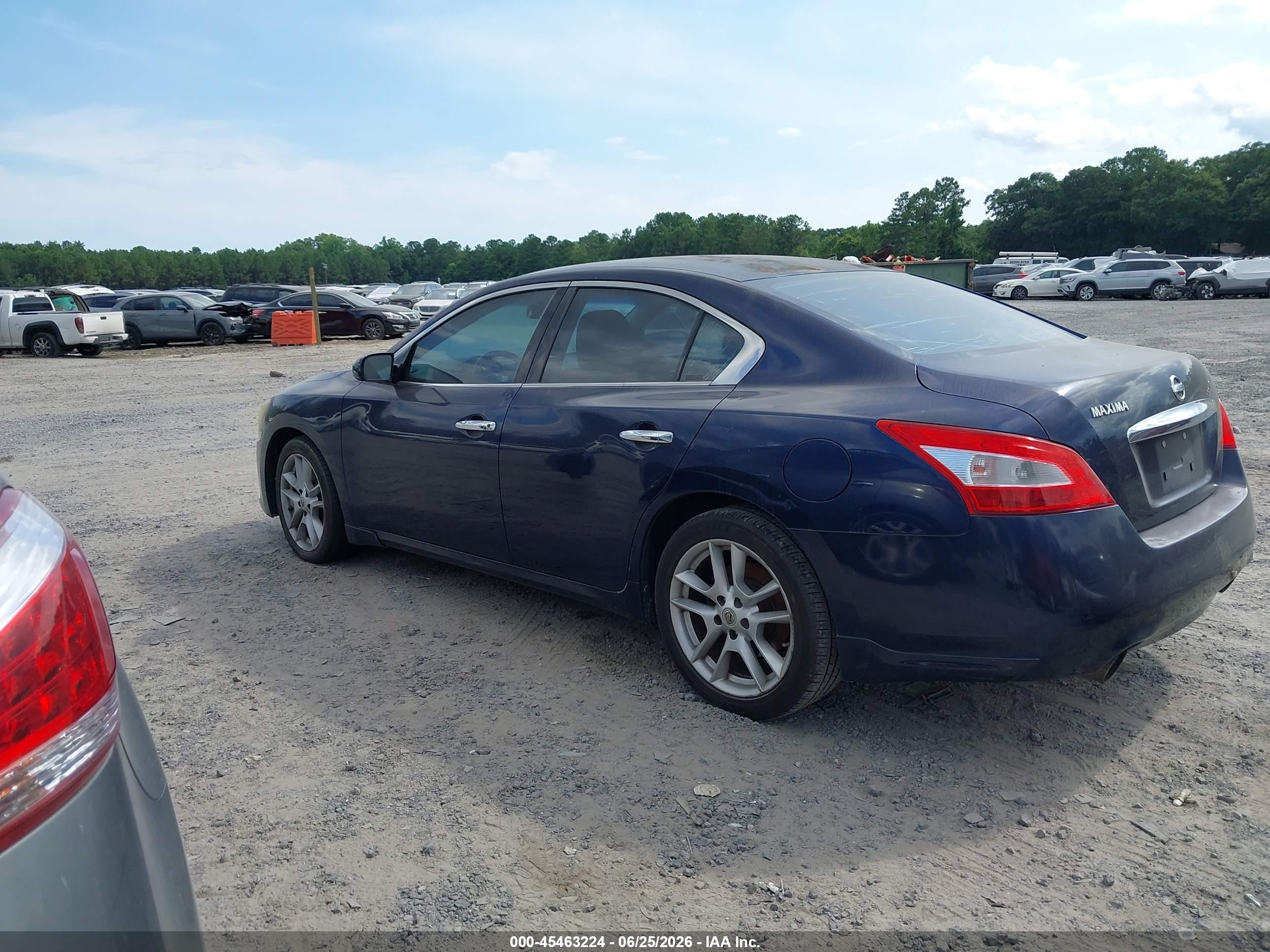 2010 Nissan Maxima 3.5 S Blue vin: 1N4AA5AP9AC839130