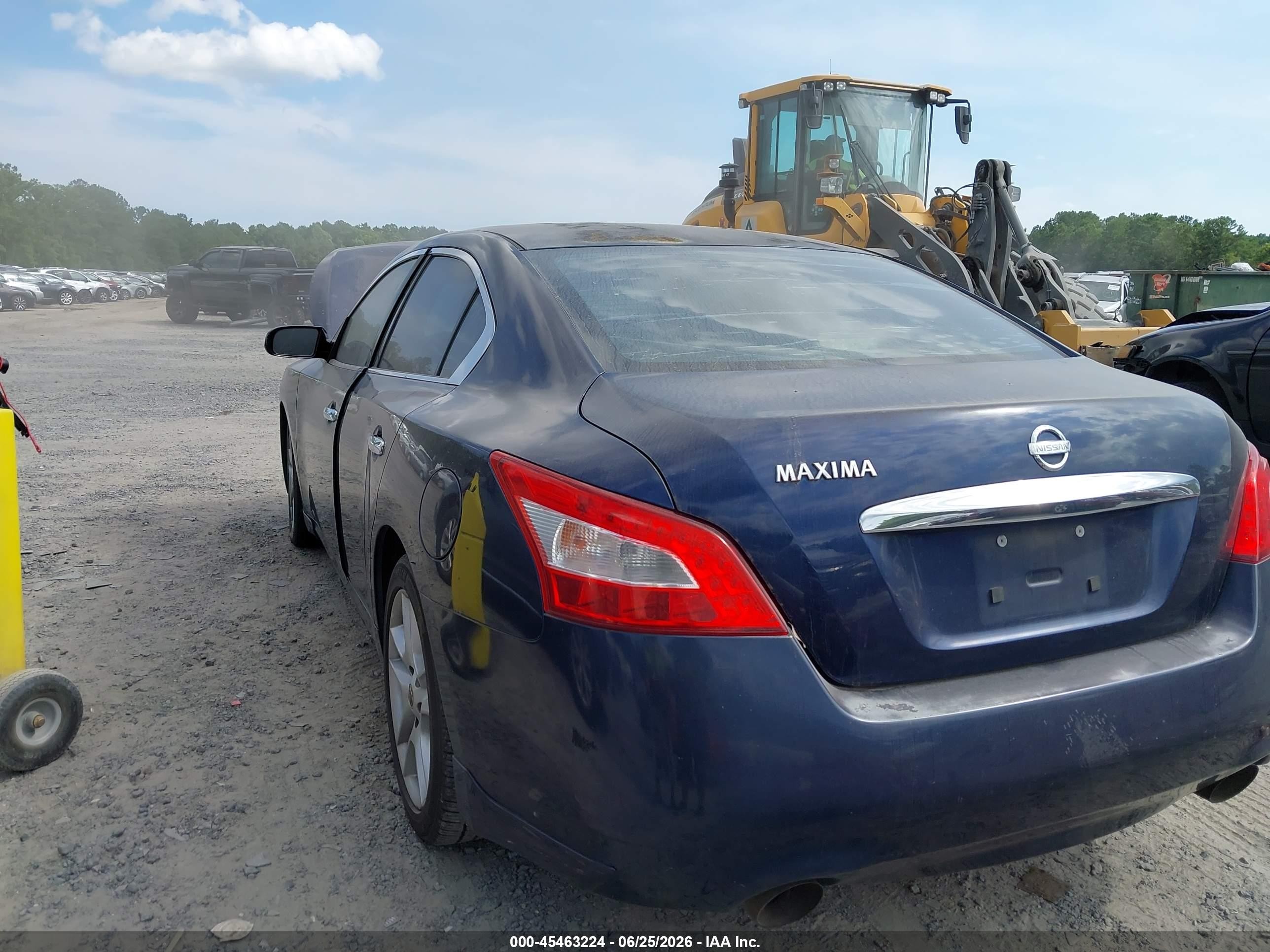 2010 Nissan Maxima 3.5 S Blue vin: 1N4AA5AP9AC839130