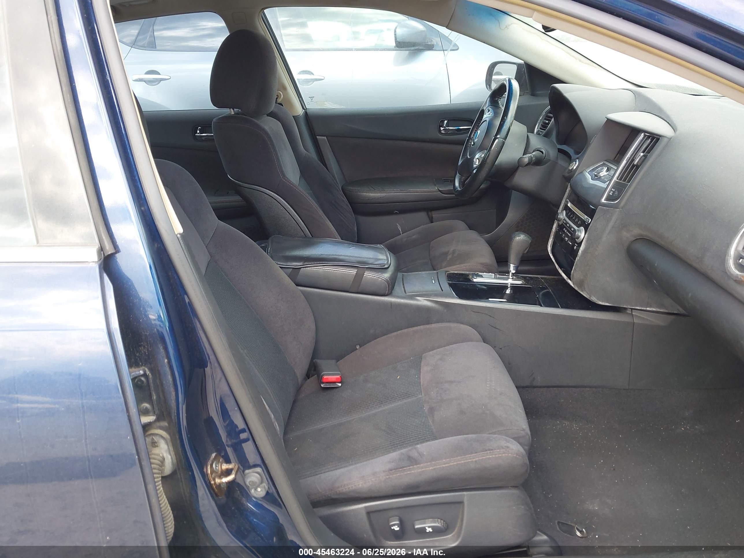 2010 Nissan Maxima 3.5 S Blue vin: 1N4AA5AP9AC839130