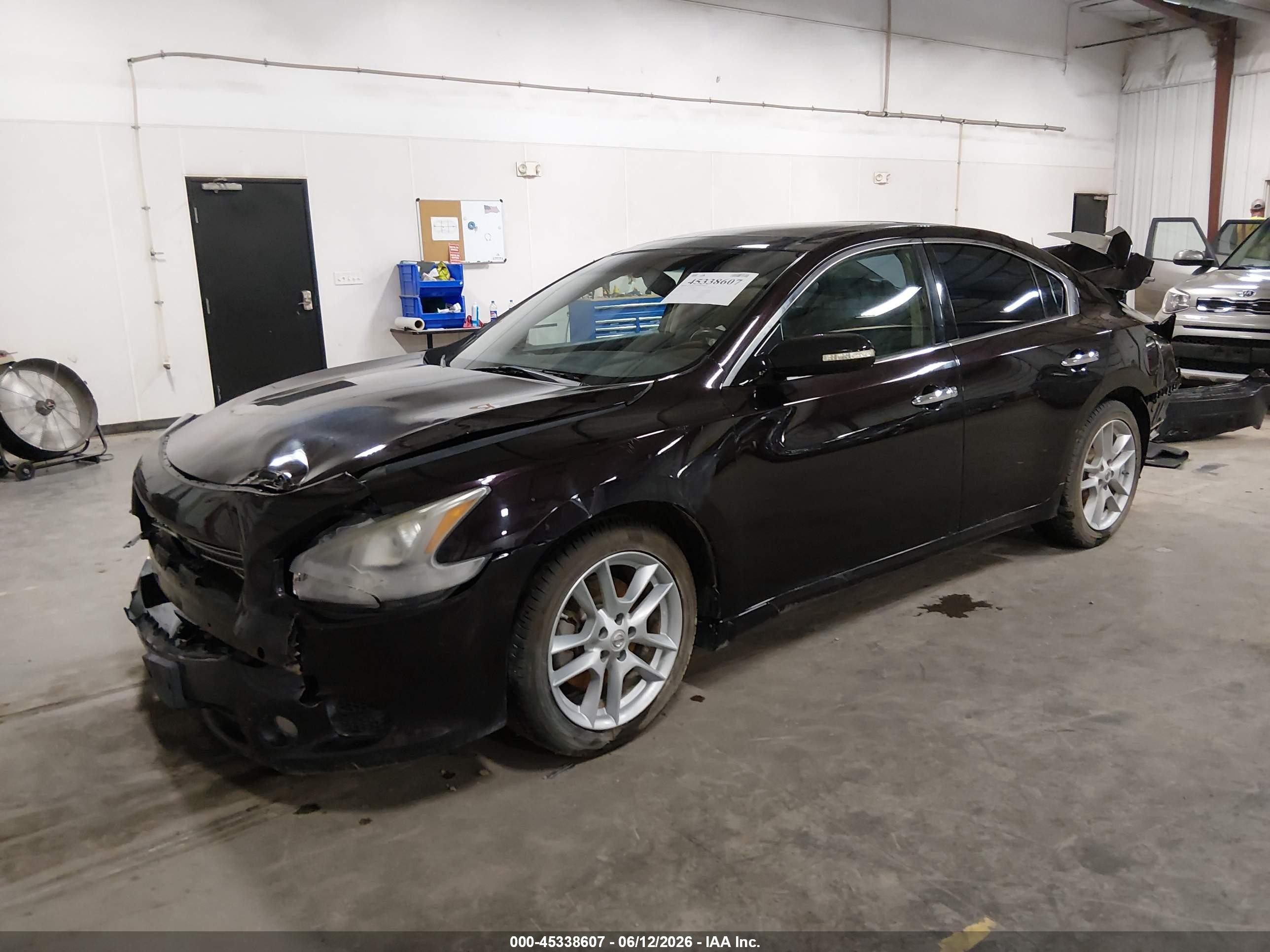 2010 Nissan Maxima 3.5 Sv Темно-бордовый vin: 1N4AA5AP9AC847485