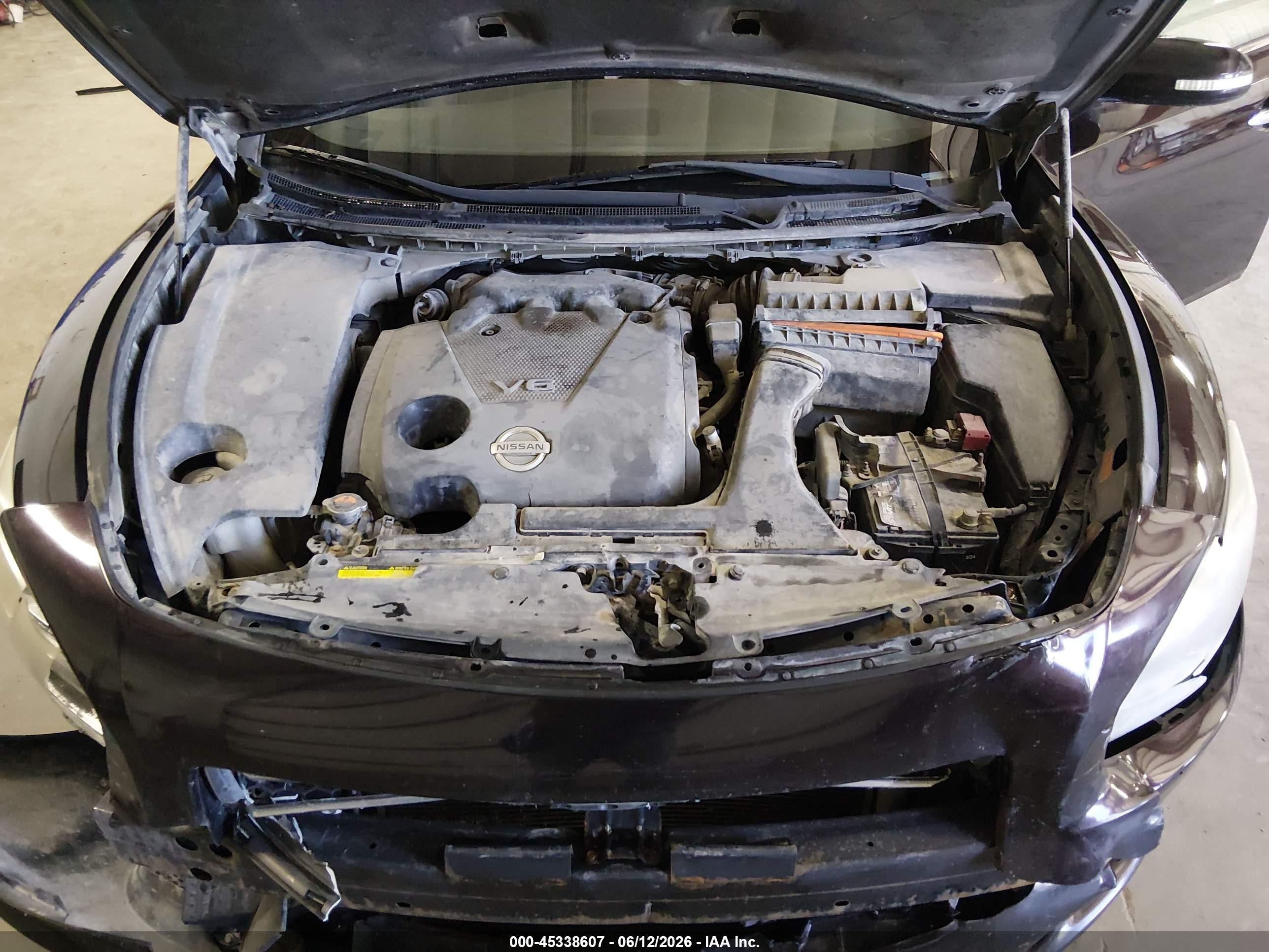2010 Nissan Maxima 3.5 Sv Темно-бордовый vin: 1N4AA5AP9AC847485