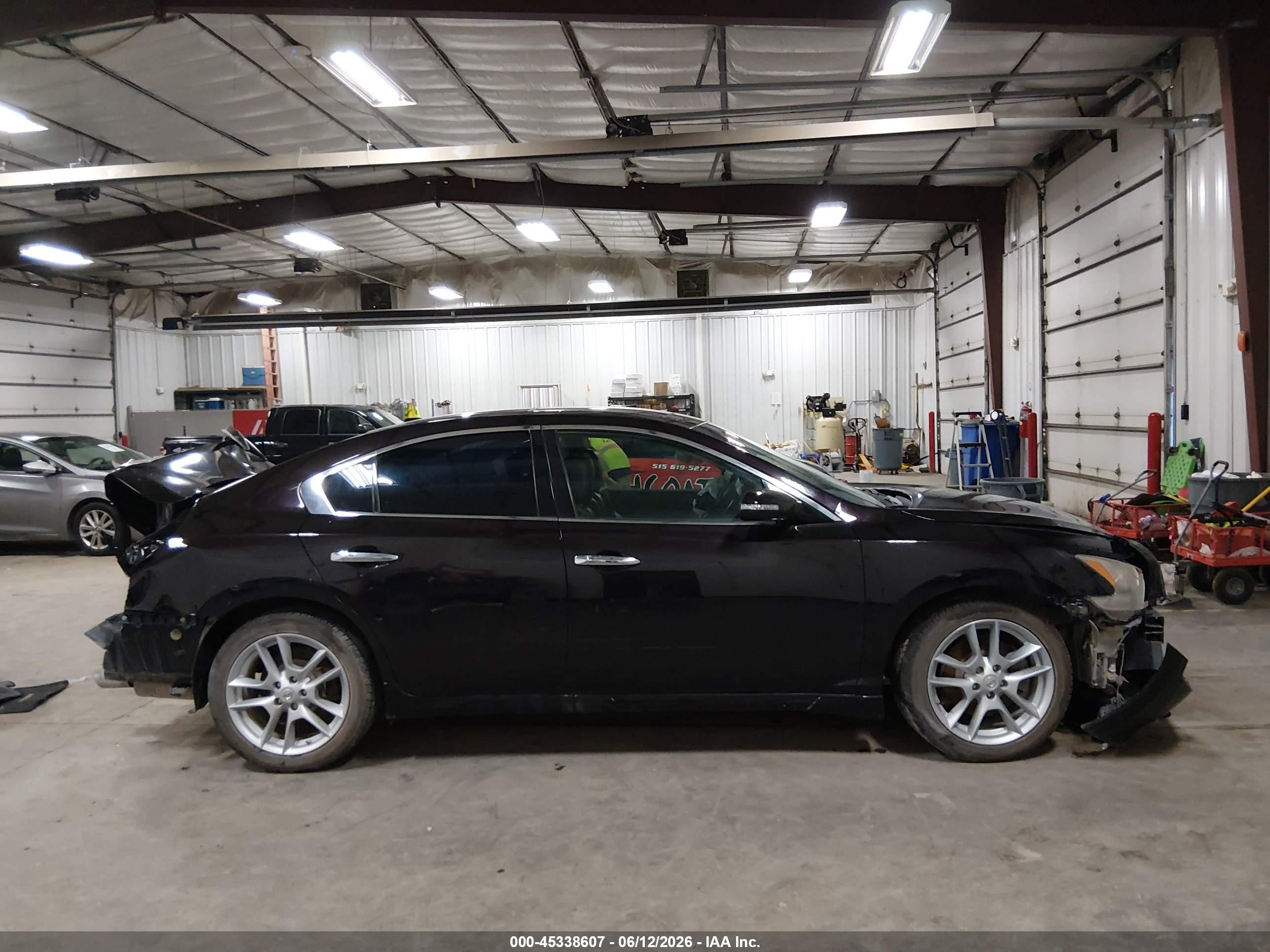 2010 Nissan Maxima 3.5 Sv Темно-бордовый vin: 1N4AA5AP9AC847485