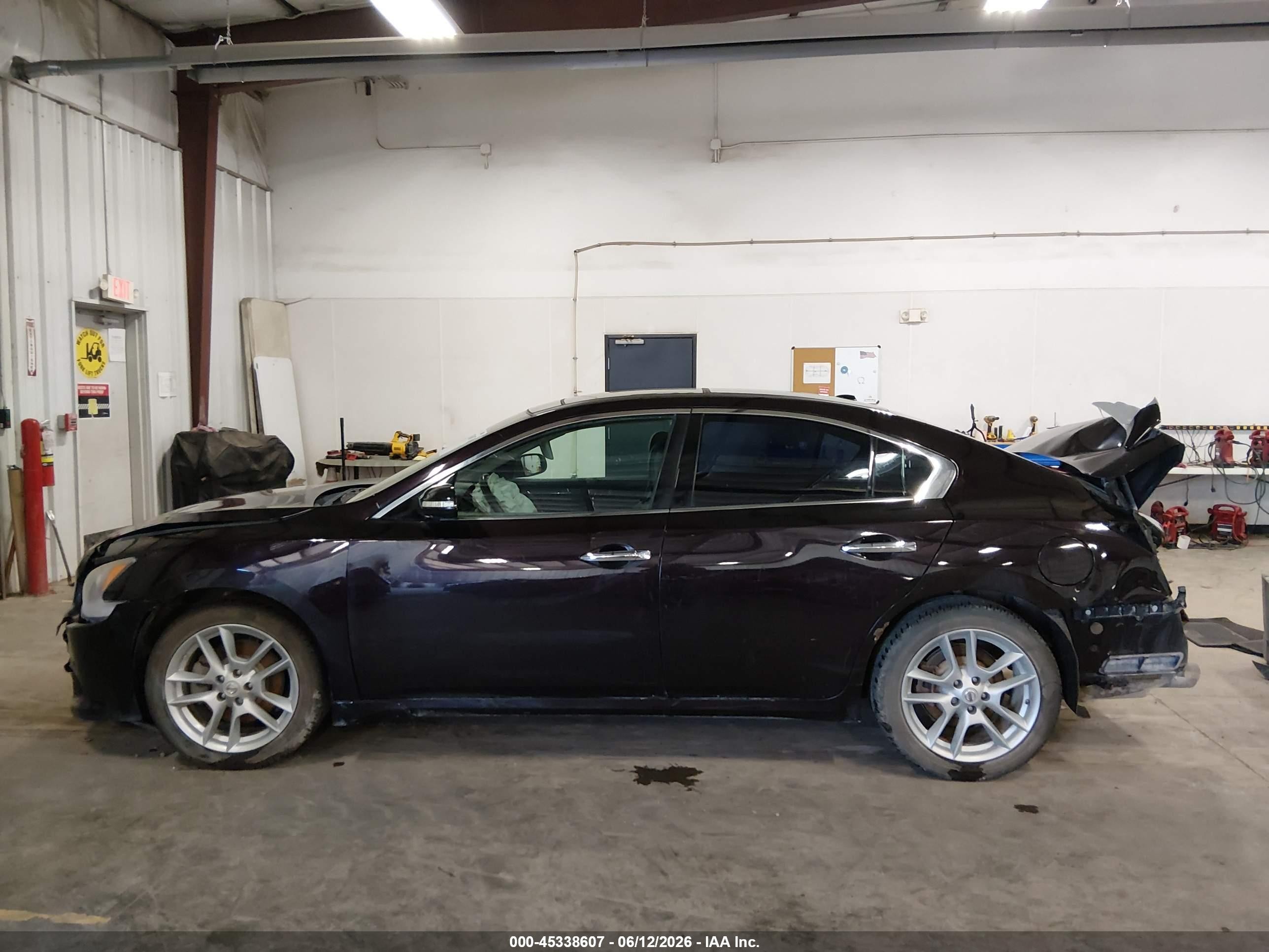 2010 Nissan Maxima 3.5 Sv Темно-бордовый vin: 1N4AA5AP9AC847485
