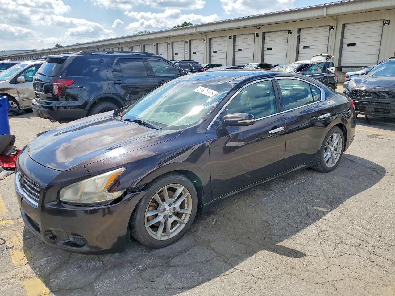2010 Nissan Maxima 3.5 S Black vin: 1N4AA5AP9AC855537