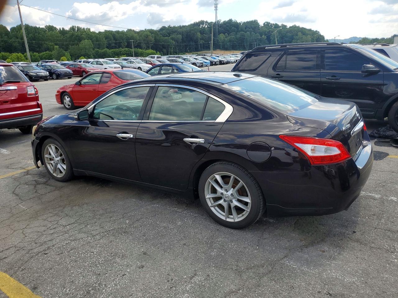 2010 Nissan Maxima 3.5 S Black vin: 1N4AA5AP9AC855537
