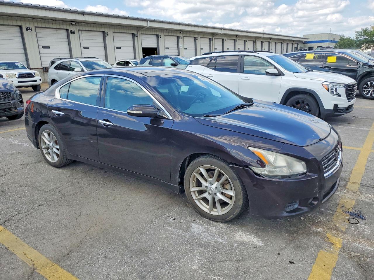 2010 Nissan Maxima 3.5 S Black vin: 1N4AA5AP9AC855537