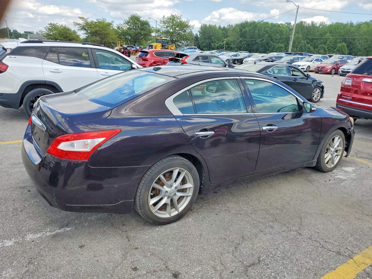 2010 Nissan Maxima 3.5 S Black vin: 1N4AA5AP9AC855537