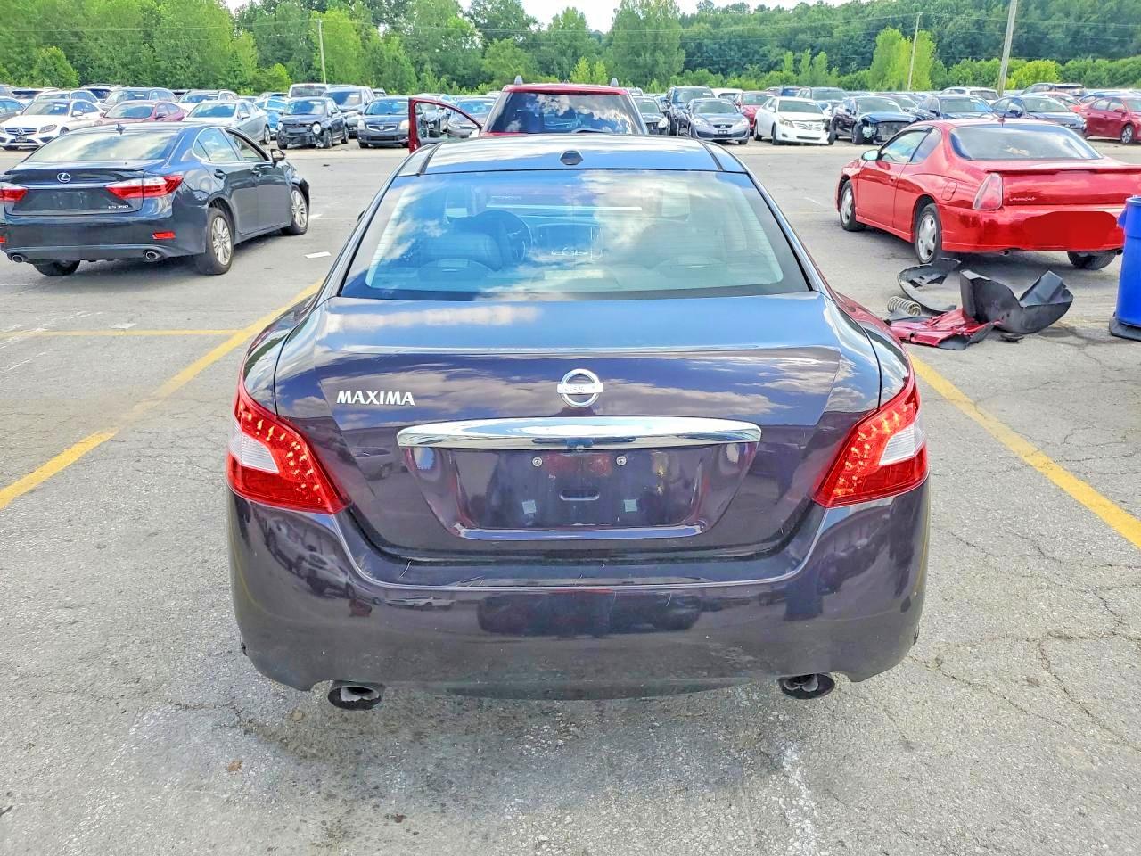 2010 Nissan Maxima 3.5 S Black vin: 1N4AA5AP9AC855537
