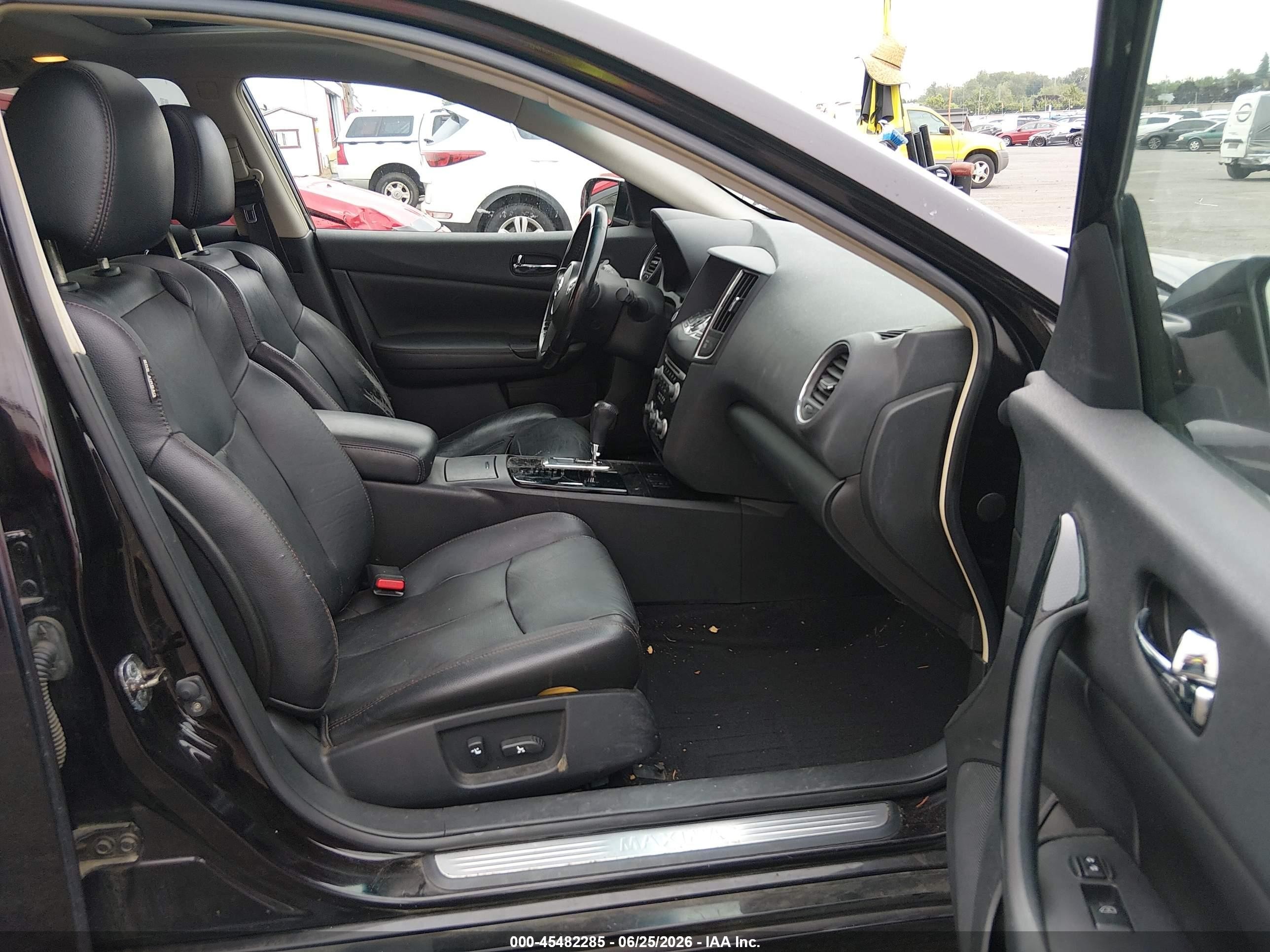 2010 Nissan Maxima 3.5 Sv Black vin: 1N4AA5AP9AC862228