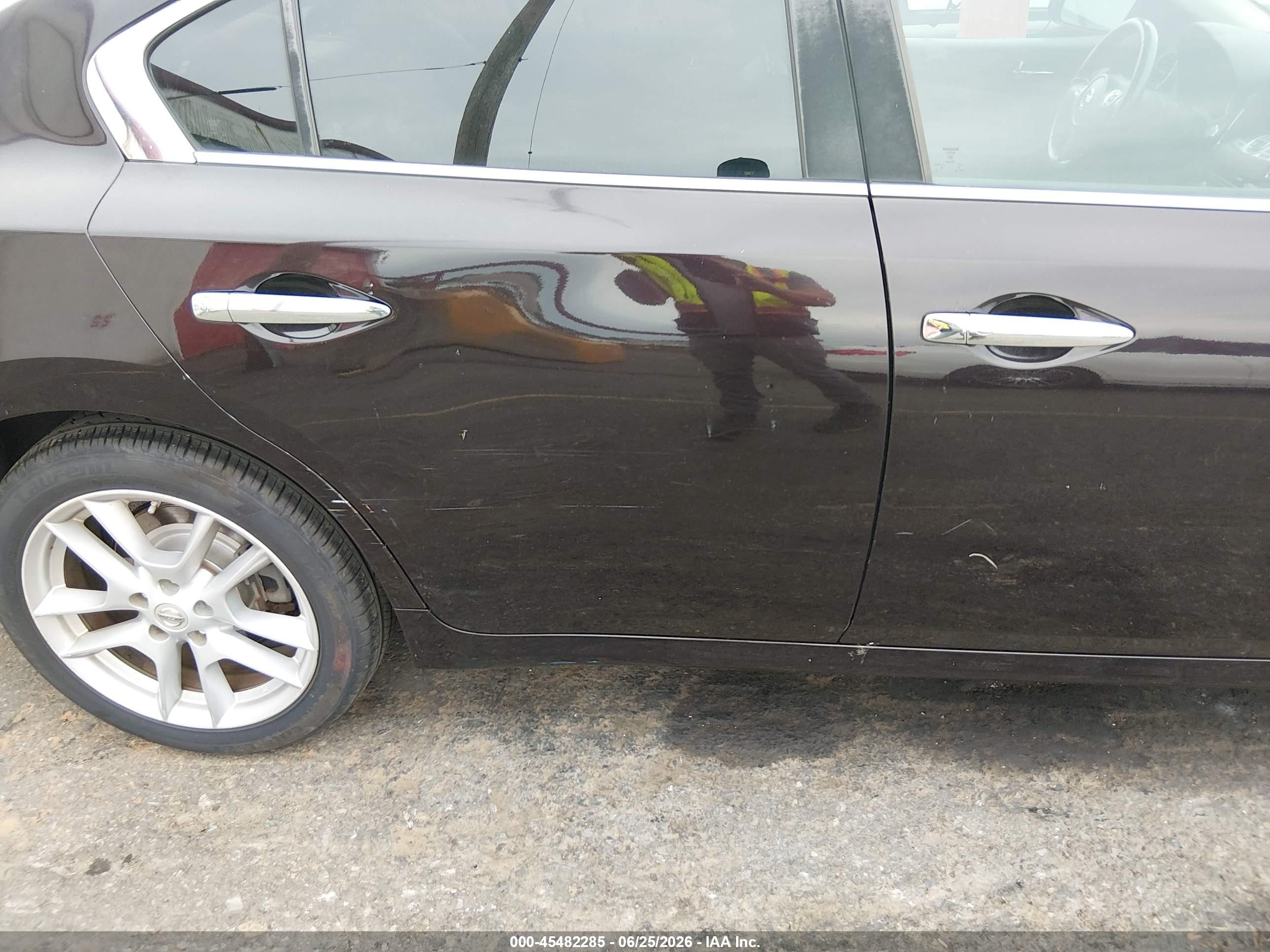 2010 Nissan Maxima 3.5 Sv Black vin: 1N4AA5AP9AC862228