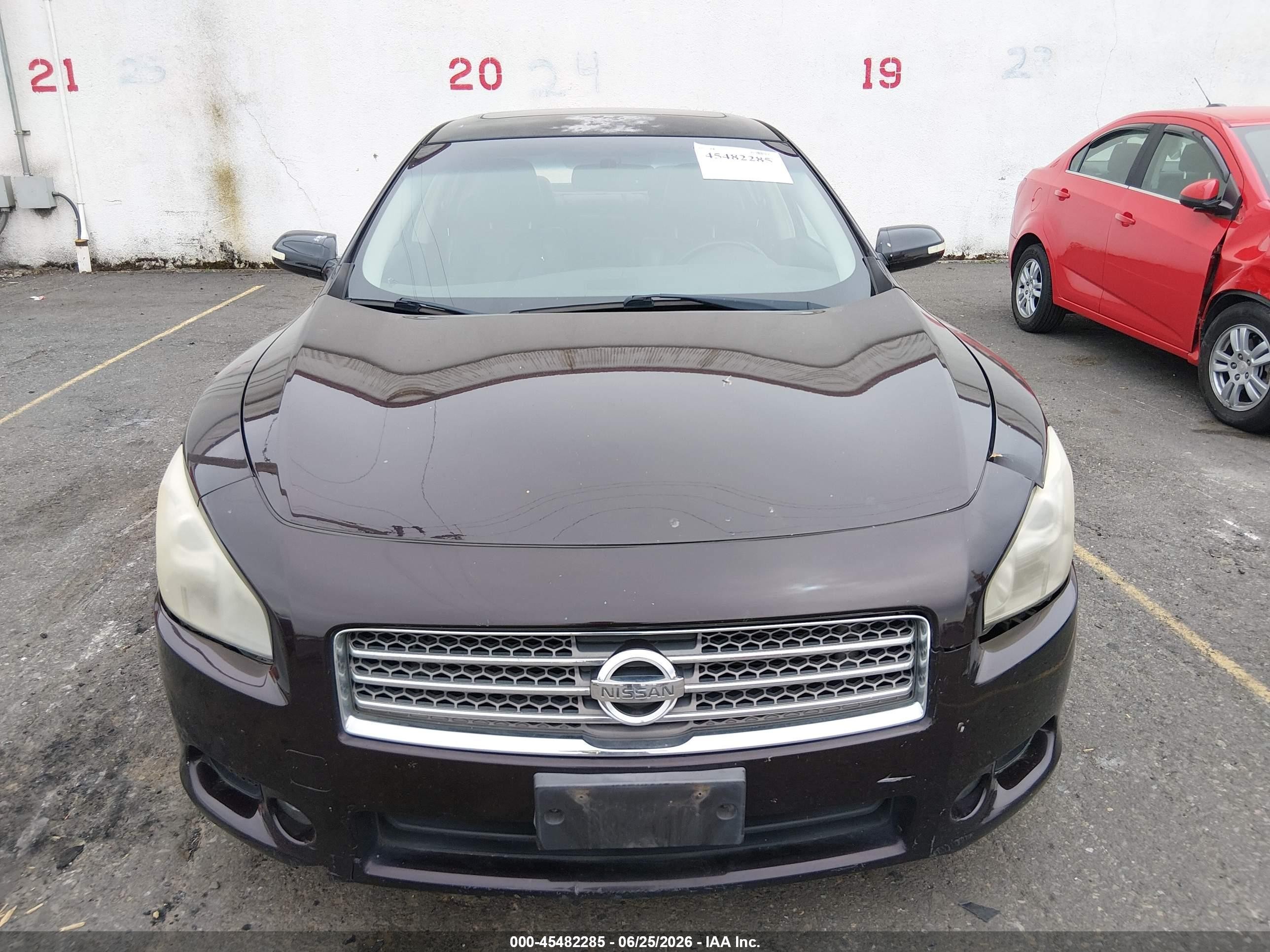 2010 Nissan Maxima 3.5 Sv Black vin: 1N4AA5AP9AC862228