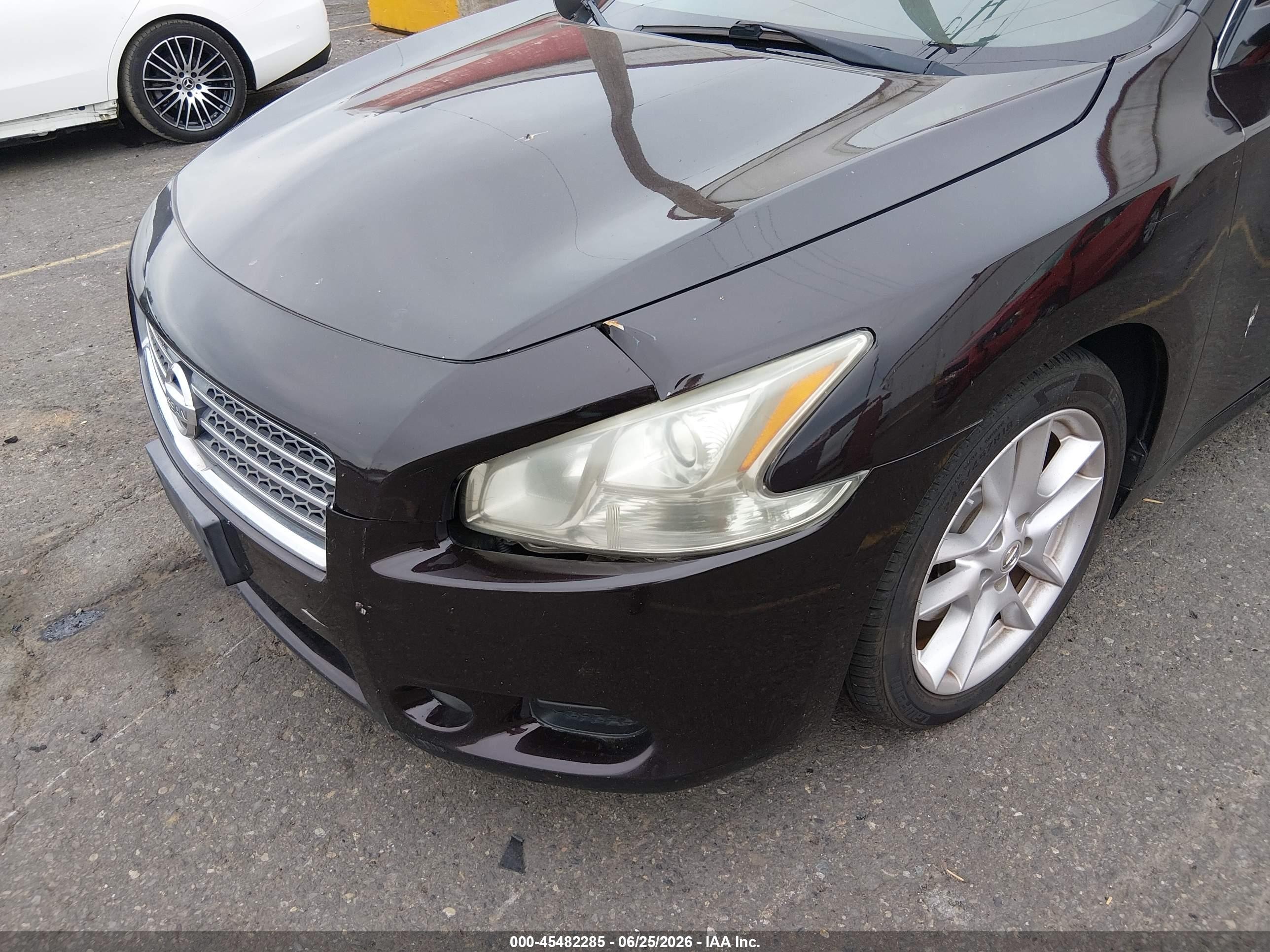 2010 Nissan Maxima 3.5 Sv Black vin: 1N4AA5AP9AC862228