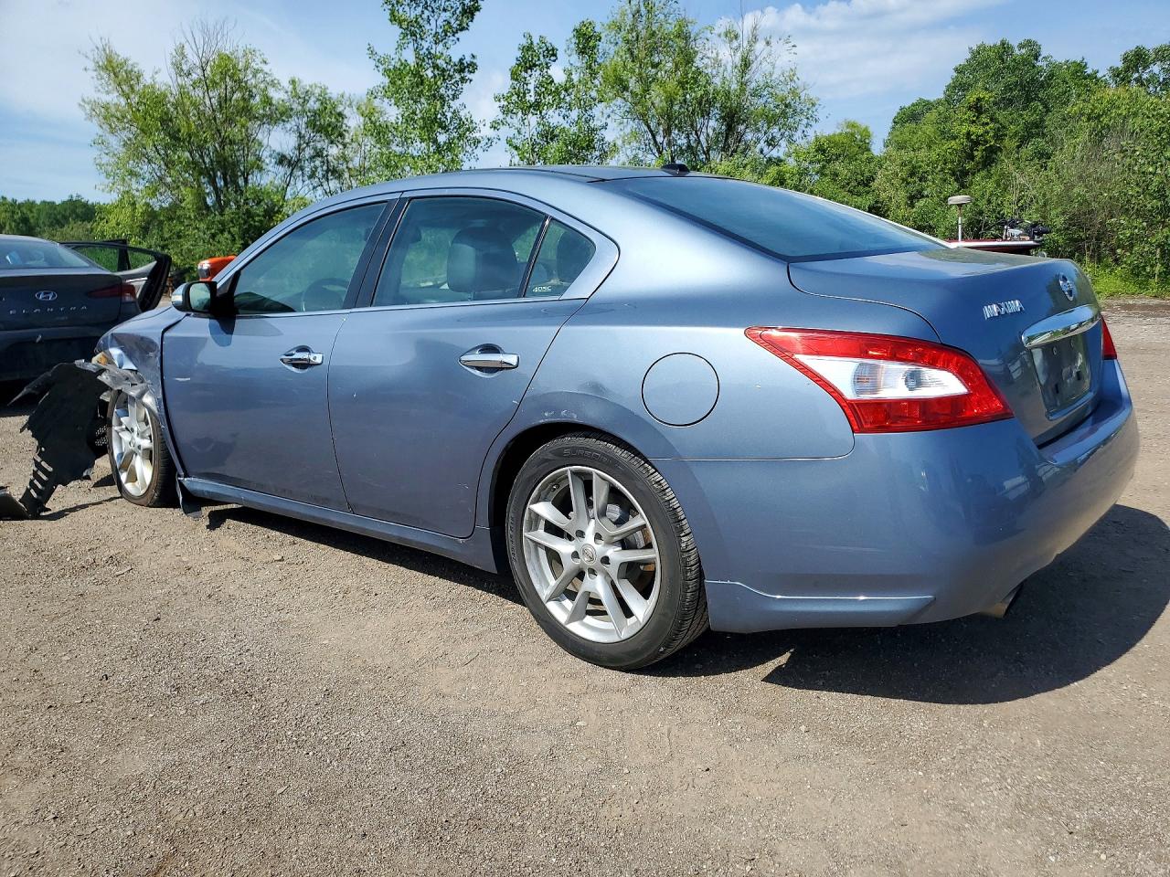 2010 Nissan Maxima 3.5 S Blue vin: 1N4AA5AP9AC873813