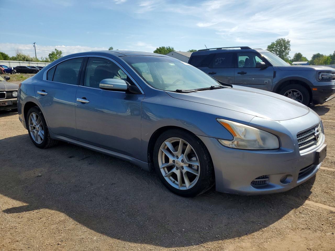 2010 Nissan Maxima 3.5 S Blue vin: 1N4AA5AP9AC873813