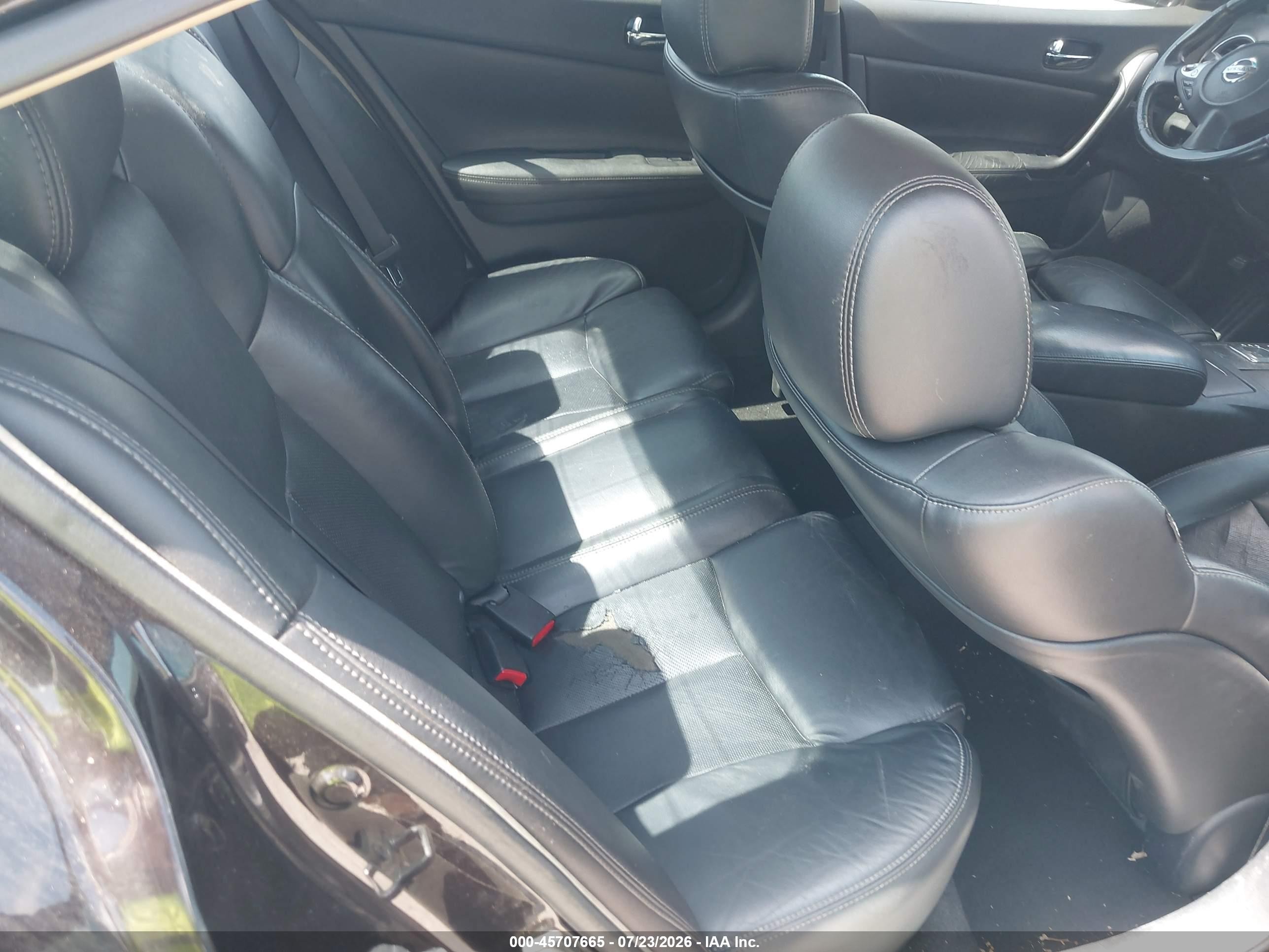 2011 Nissan Maxima 3.5 Sv Бордовый vin: 1N4AA5AP9BC812933