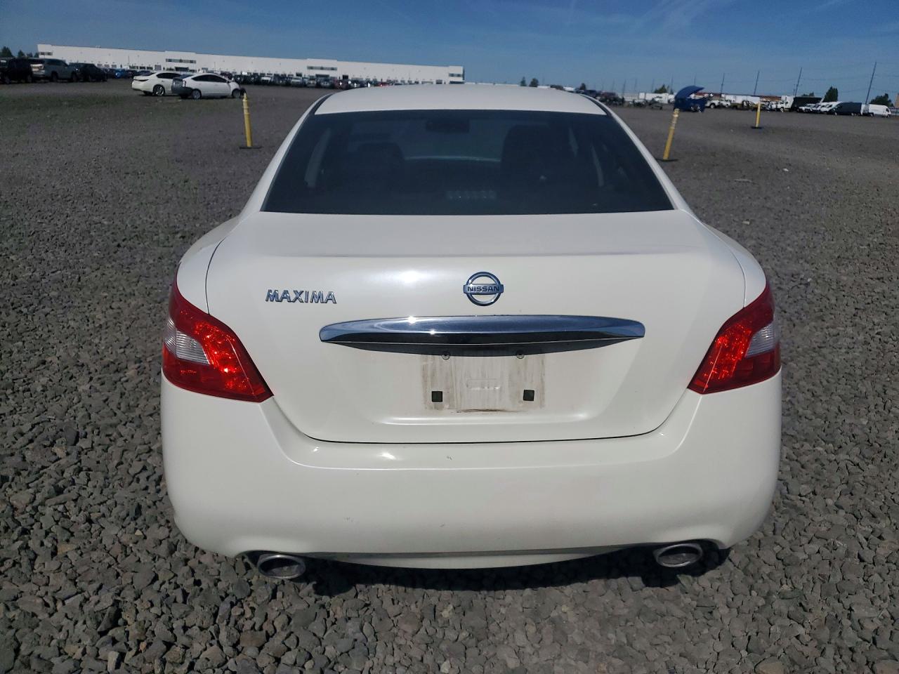 2011 Nissan Maxima 3.5 S Белый vin: 1N4AA5AP9BC819414