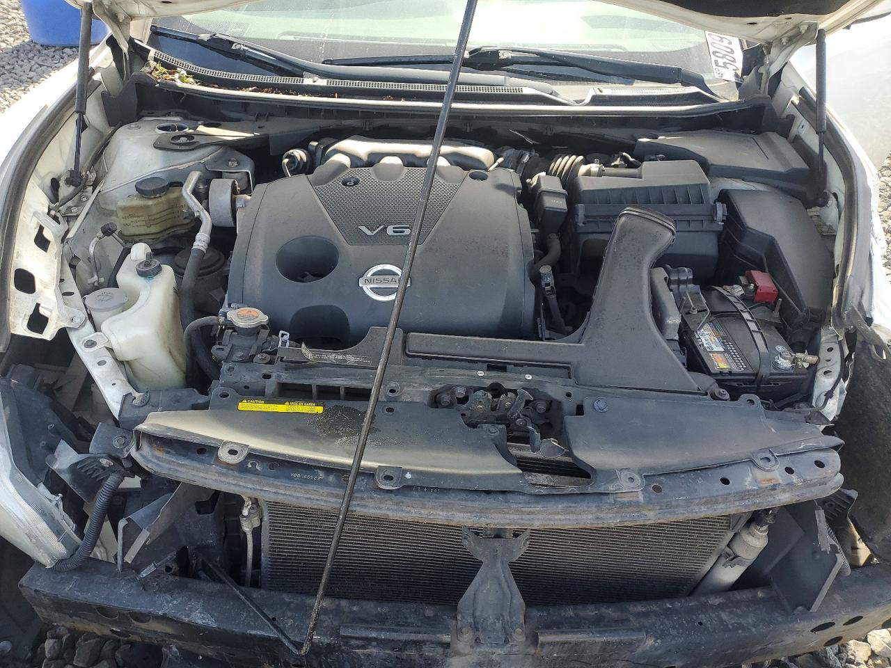 2011 Nissan Maxima 3.5 S Белый vin: 1N4AA5AP9BC819414
