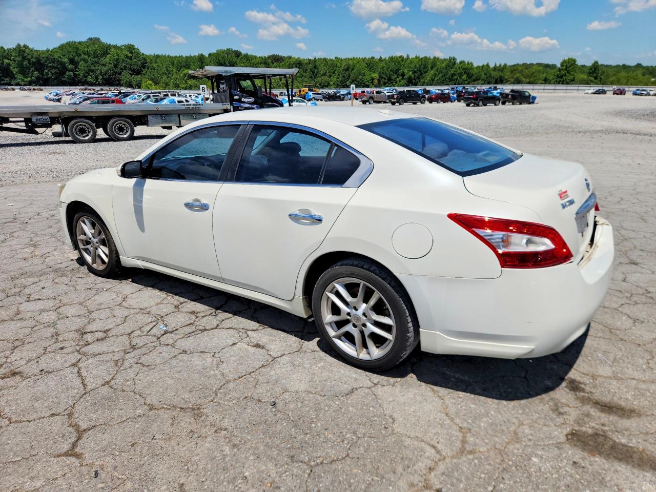 2011 Nissan Maxima 3.5 S White vin: 1N4AA5AP9BC829781