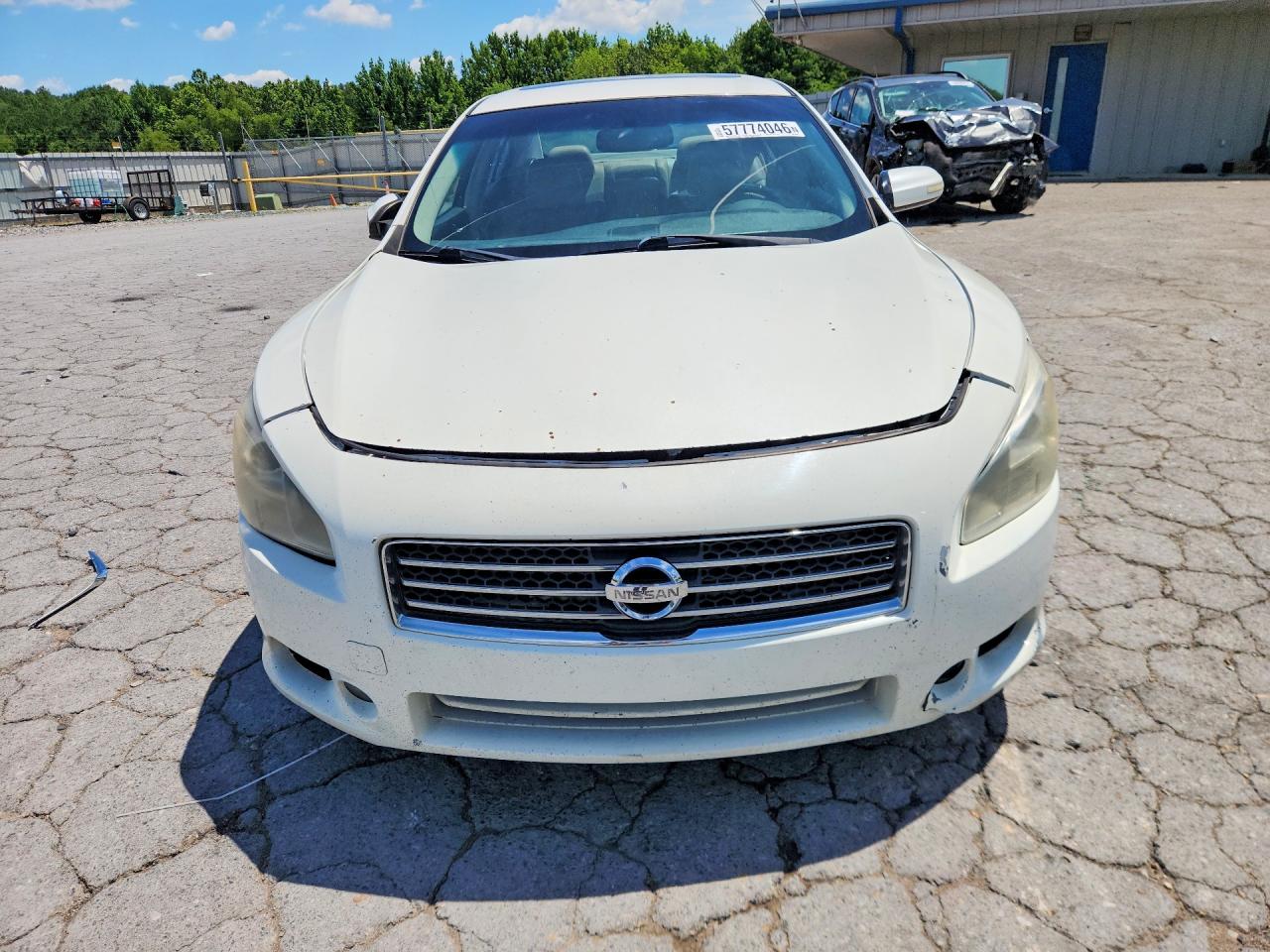 2011 Nissan Maxima 3.5 S White vin: 1N4AA5AP9BC829781