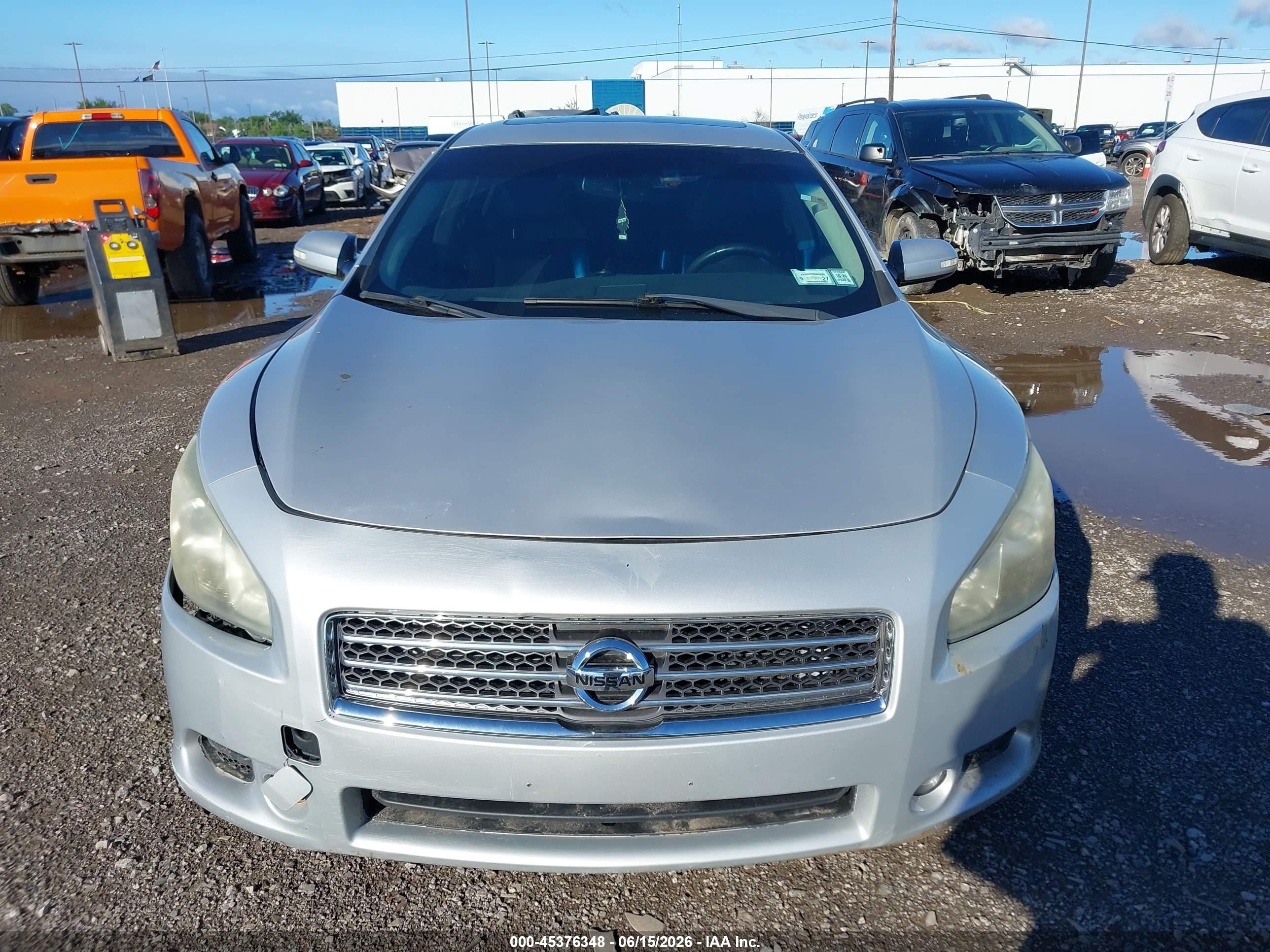2011 Nissan Maxima 3.5 Sv Серебряный vin: 1N4AA5AP9BC843325
