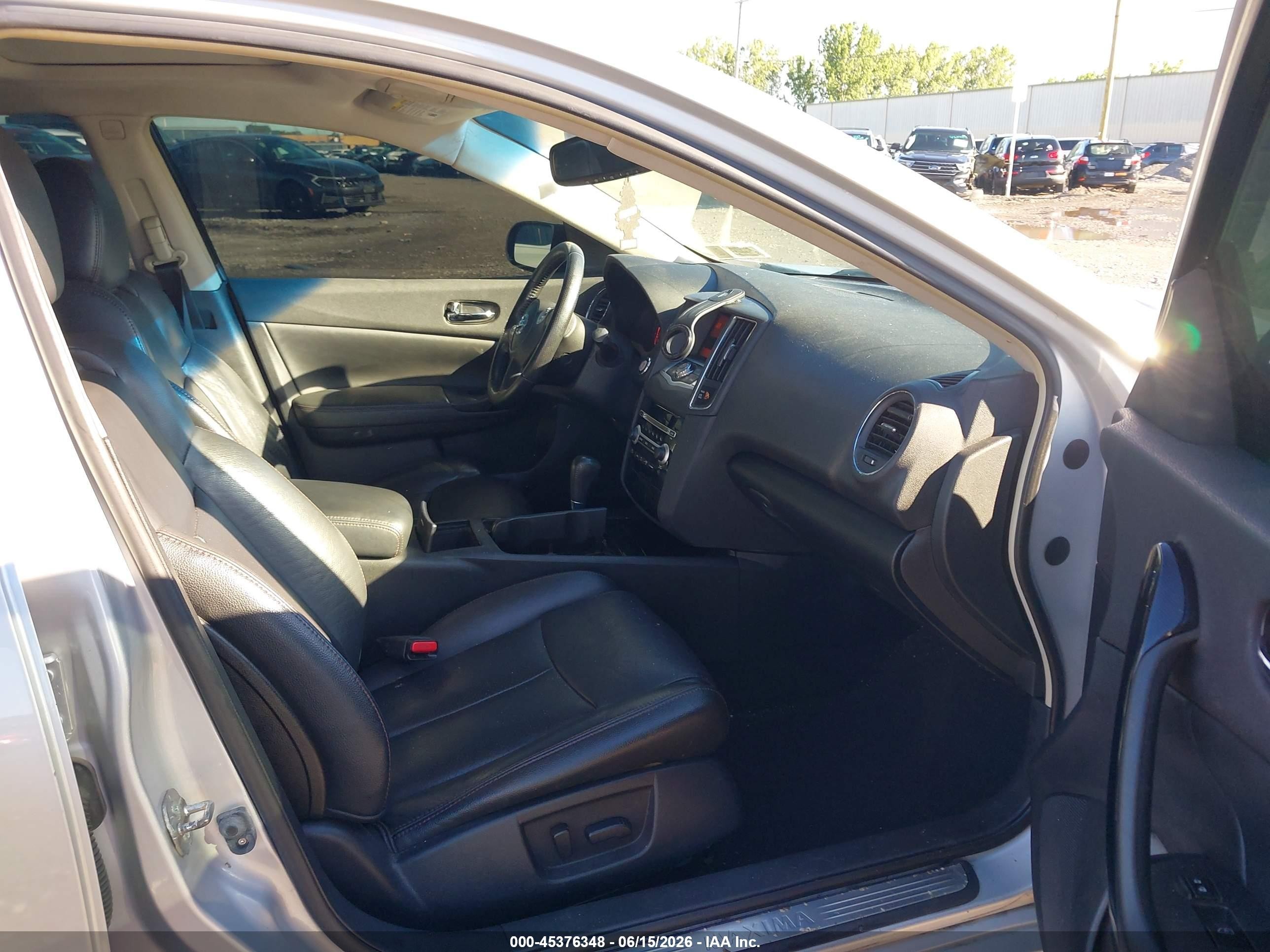 2011 Nissan Maxima 3.5 Sv Серебряный vin: 1N4AA5AP9BC843325