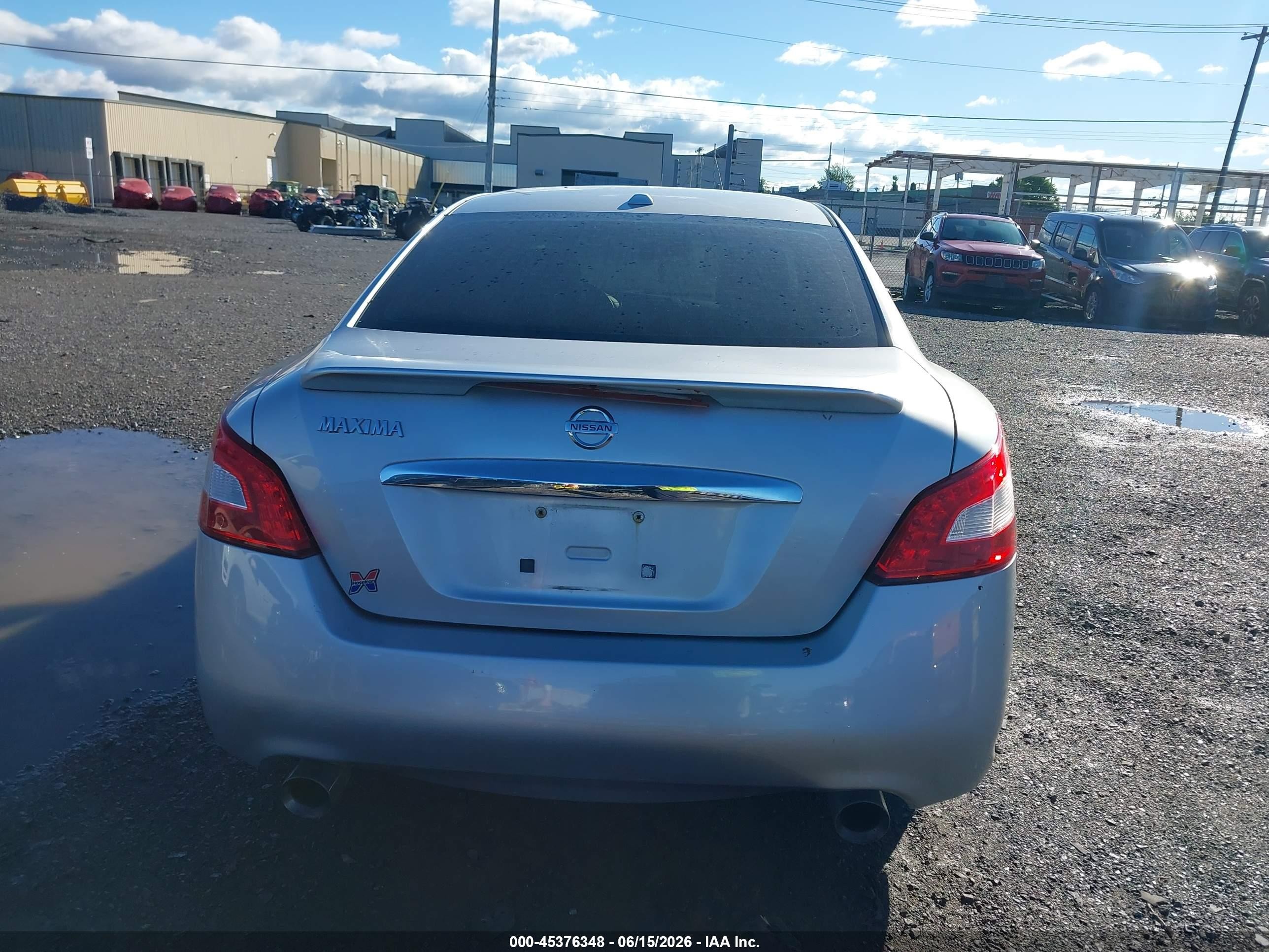 2011 Nissan Maxima 3.5 Sv Серебряный vin: 1N4AA5AP9BC843325