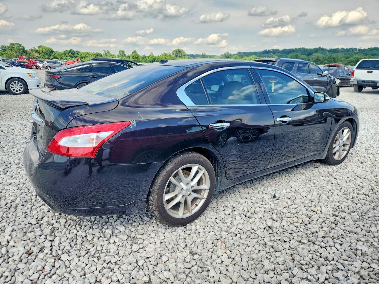 2011 Nissan Maxima 3.5 S Purple vin: 1N4AA5AP9BC850422