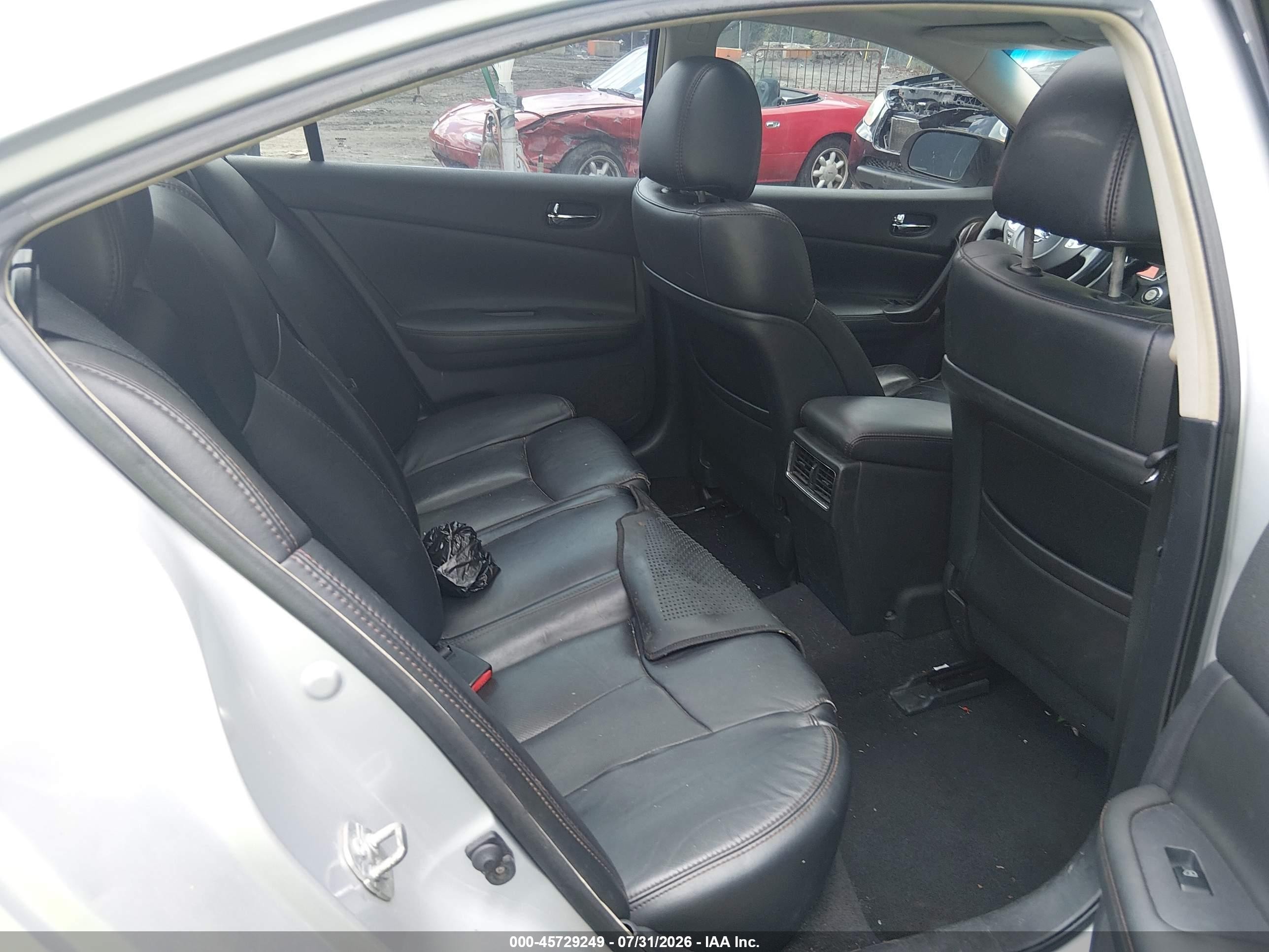 2011 Nissan Maxima 3.5 Sv Silver vin: 1N4AA5AP9BC852395