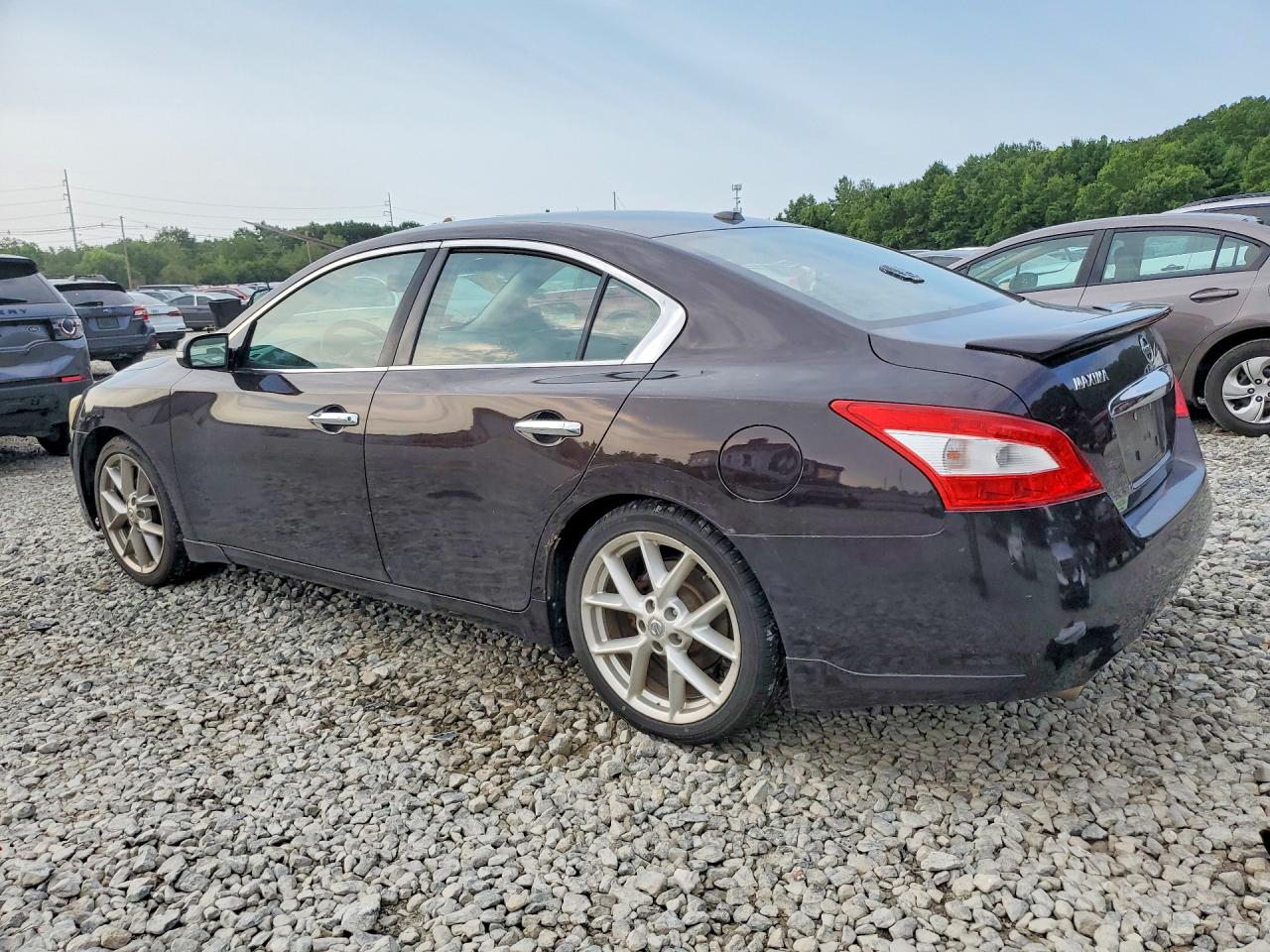 2011 Nissan Maxima 3.5 S Black vin: 1N4AA5AP9BC852770