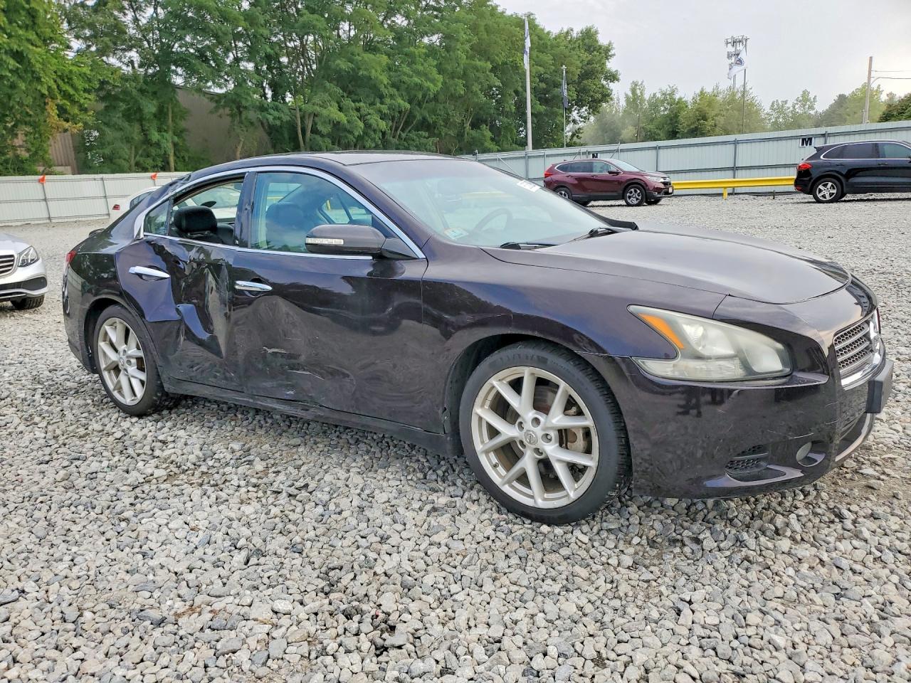 2011 Nissan Maxima 3.5 S Black vin: 1N4AA5AP9BC852770