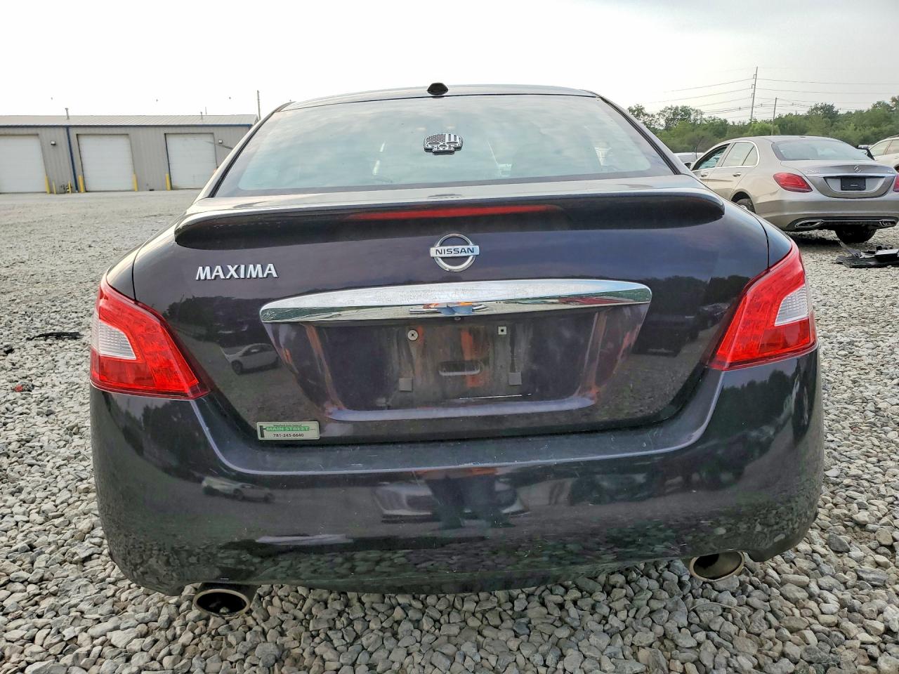 2011 Nissan Maxima 3.5 S Black vin: 1N4AA5AP9BC852770