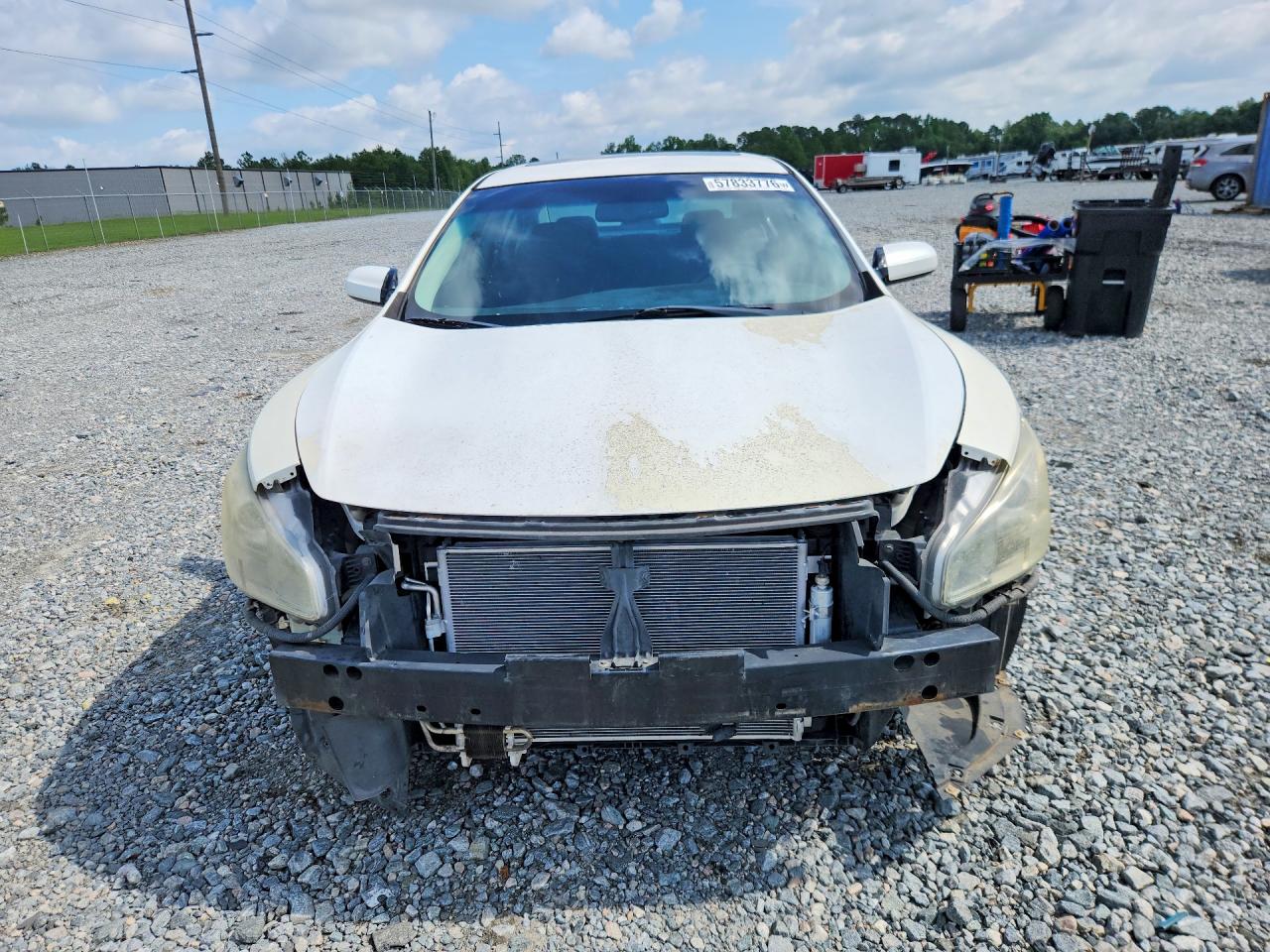 2011 Nissan Maxima 3.5 S Белый vin: 1N4AA5AP9BC862649