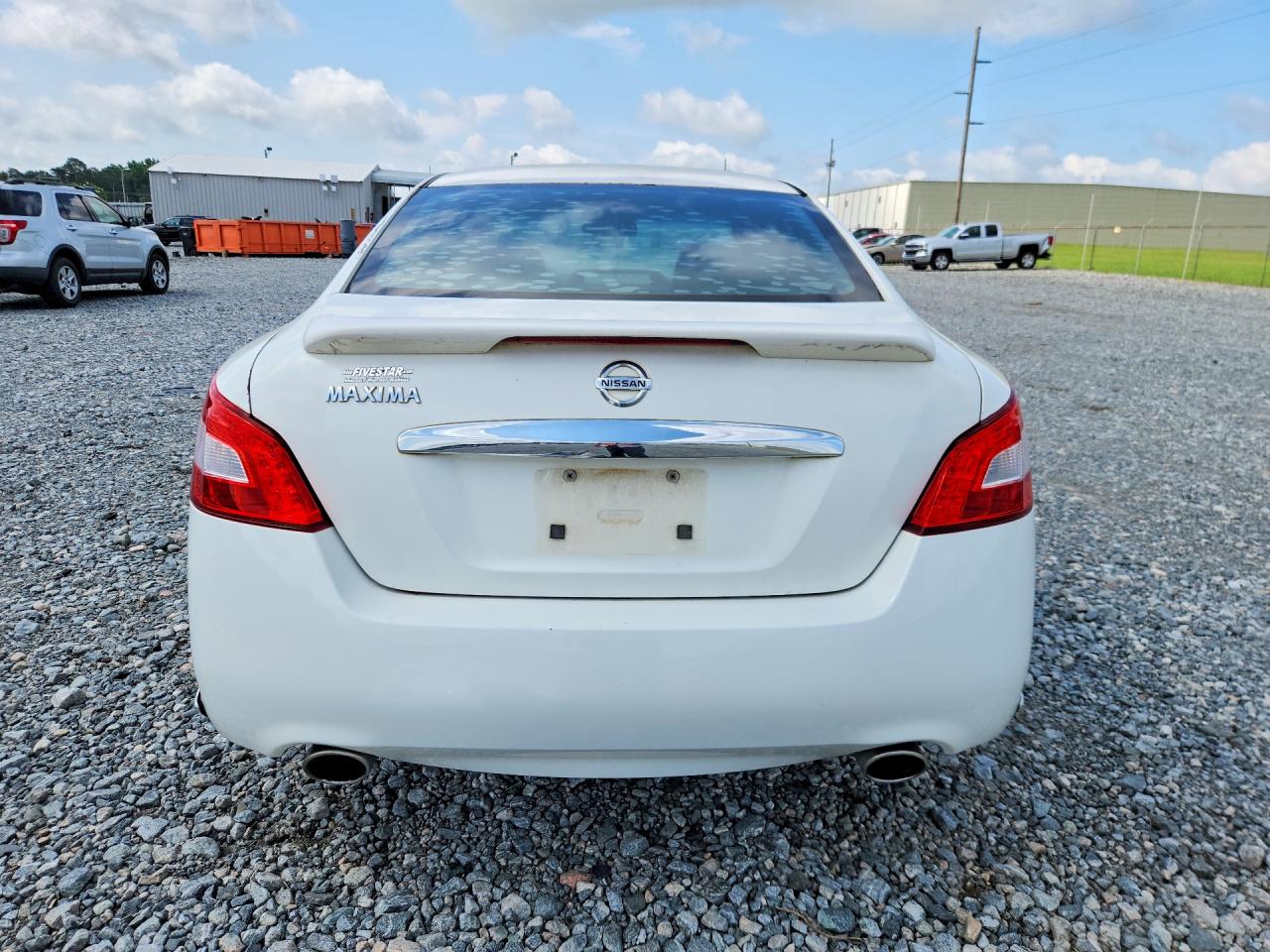2011 Nissan Maxima 3.5 S Белый vin: 1N4AA5AP9BC862649