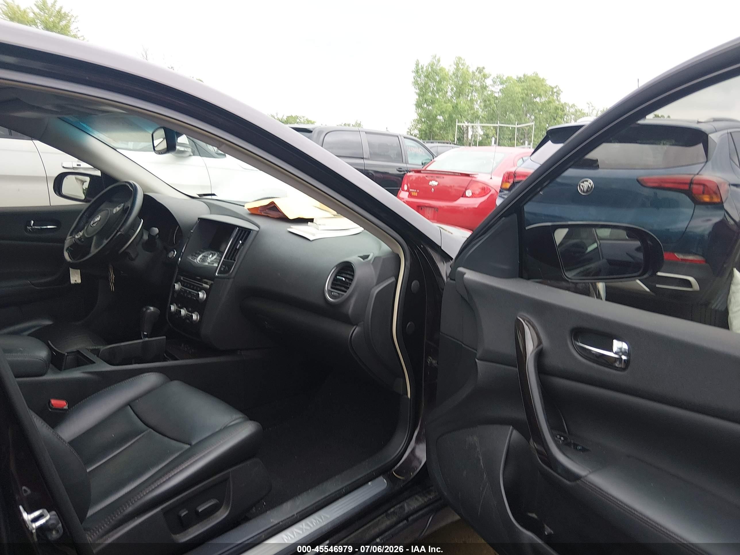 2012 Nissan Maxima 3.5 Sv Purple vin: 1N4AA5AP9CC800198