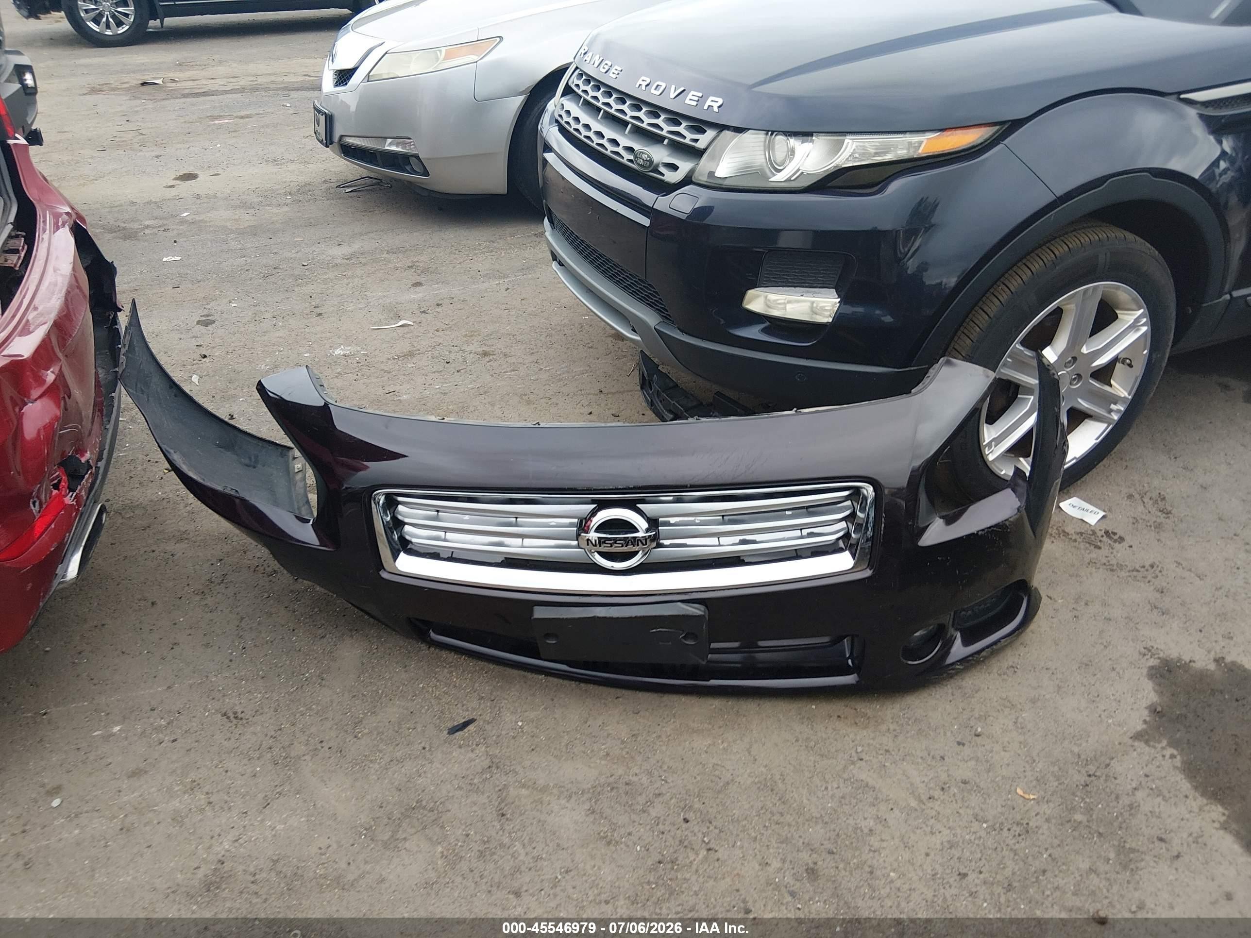 2012 Nissan Maxima 3.5 Sv Purple vin: 1N4AA5AP9CC800198
