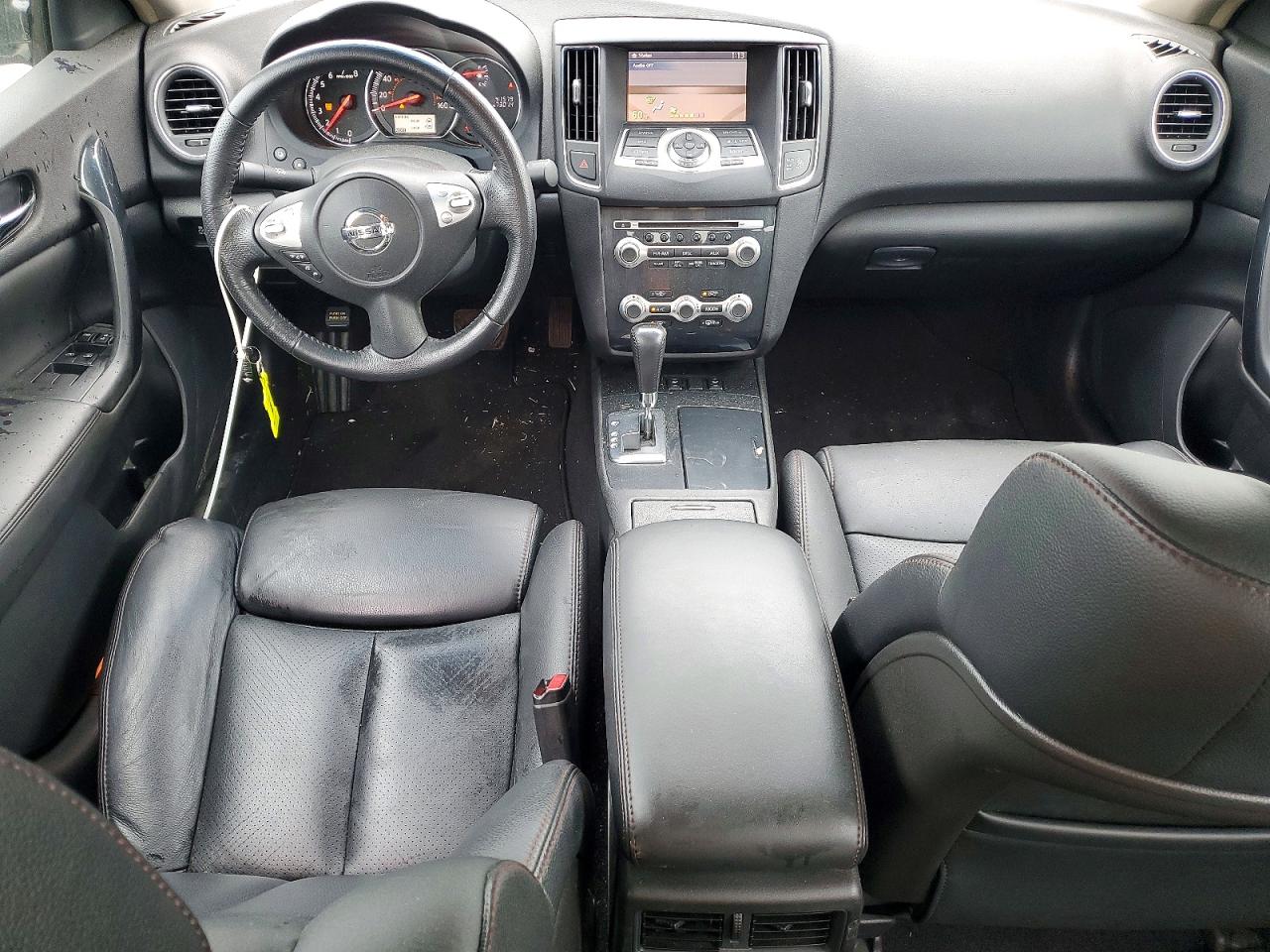 2012 Nissan Maxima 3.5 S Black vin: 1N4AA5AP9CC800993