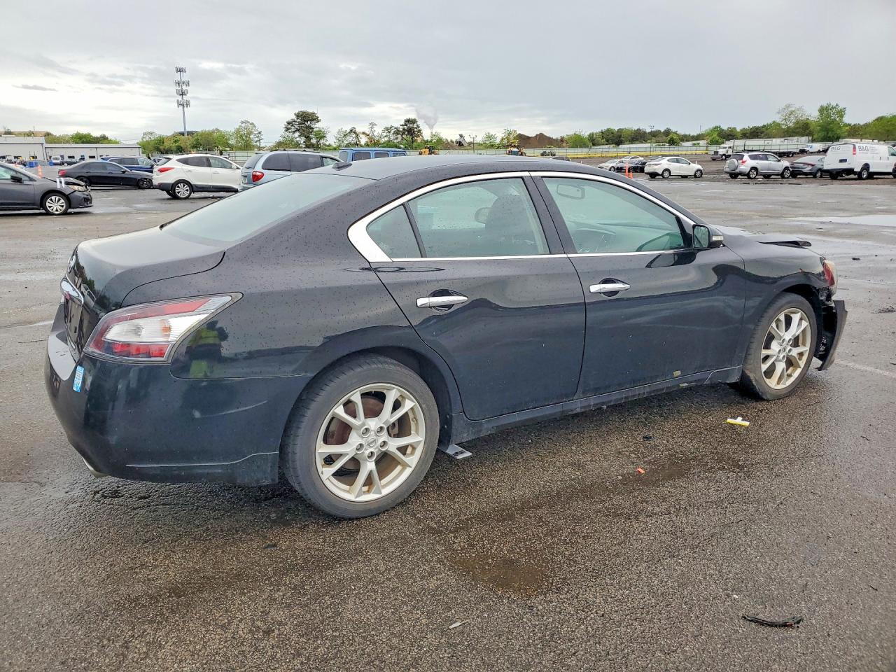2012 Nissan Maxima 3.5 S Black vin: 1N4AA5AP9CC800993