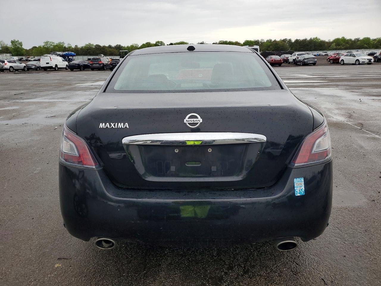 2012 Nissan Maxima 3.5 S Black vin: 1N4AA5AP9CC800993