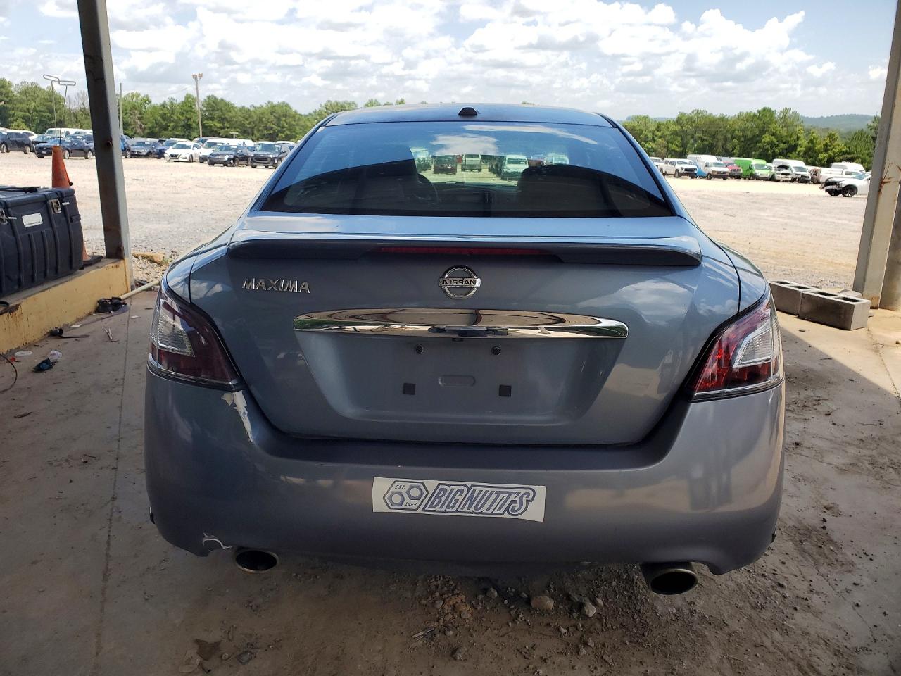2012 Nissan Maxima 3.5 S Blue vin: 1N4AA5AP9CC838045