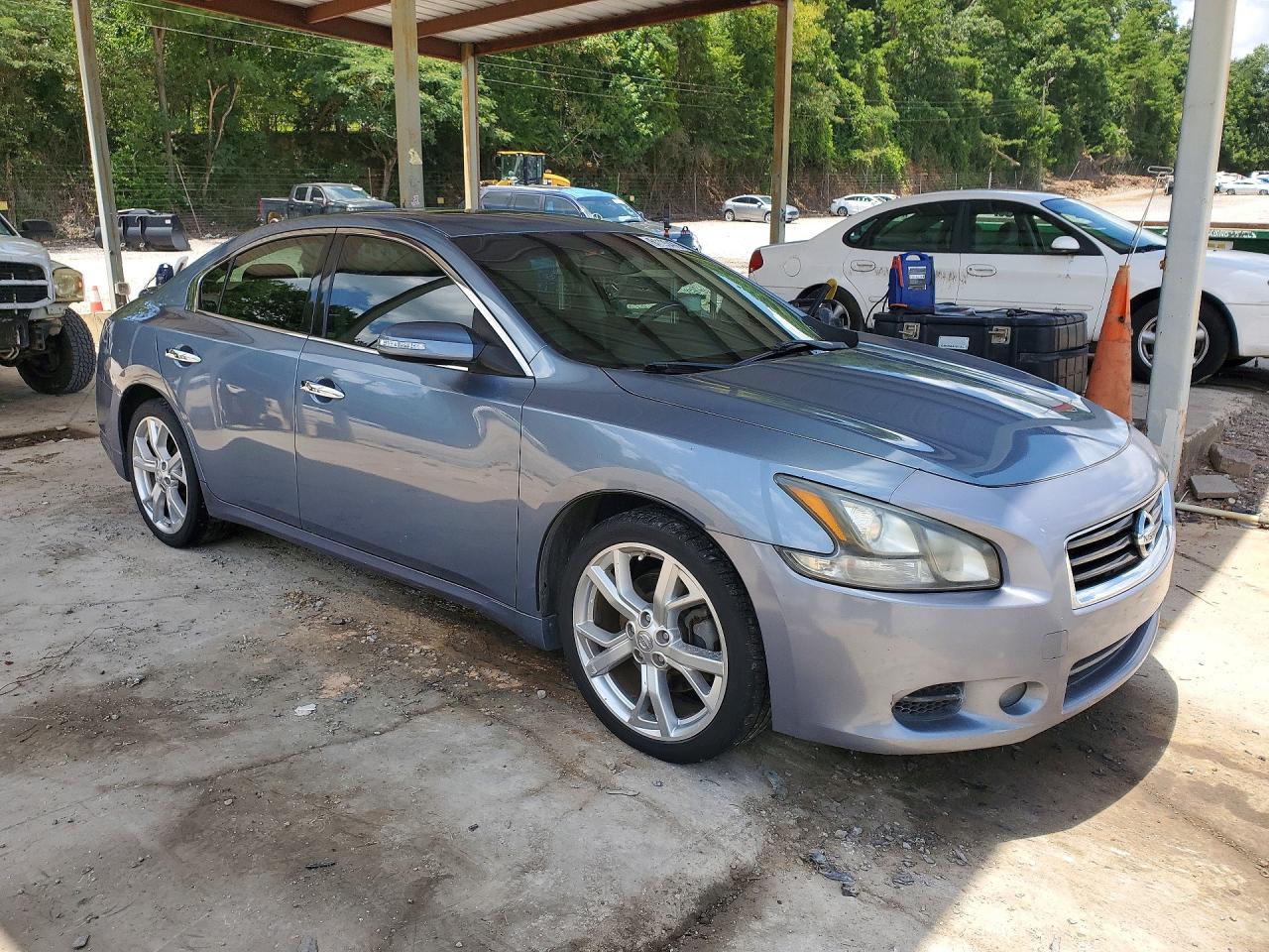 2012 Nissan Maxima 3.5 S Blue vin: 1N4AA5AP9CC838045