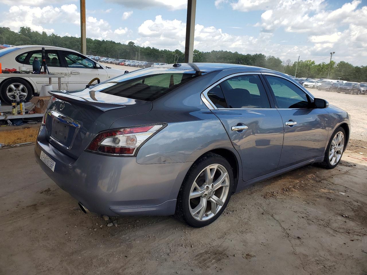 2012 Nissan Maxima 3.5 S Blue vin: 1N4AA5AP9CC838045