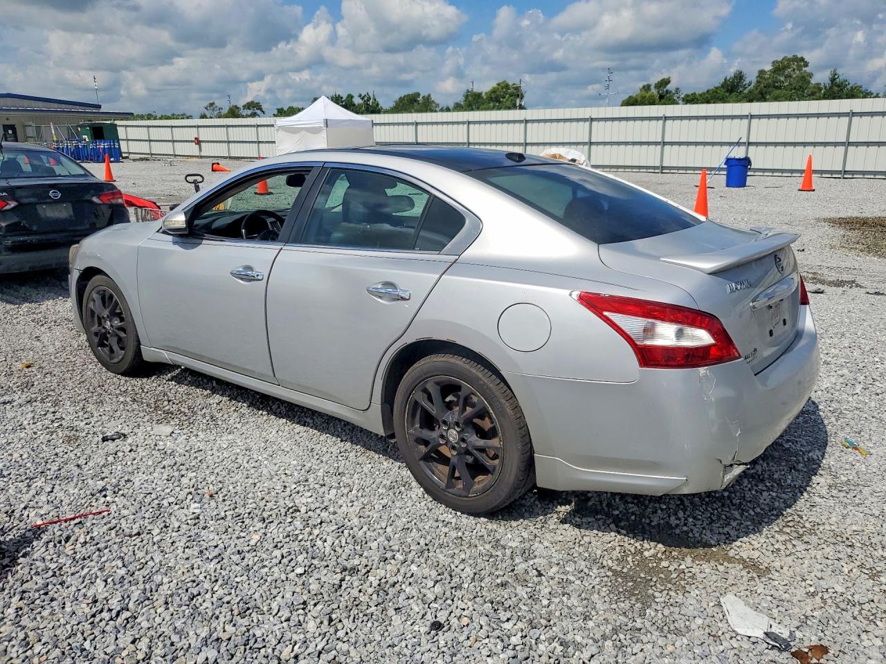 2012 Nissan Maxima S/sv Silver vin: 1N4AA5AP9CC838191