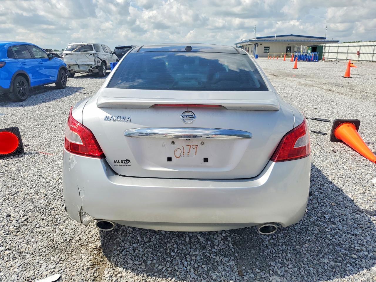 2012 Nissan Maxima S/sv Silver vin: 1N4AA5AP9CC838191