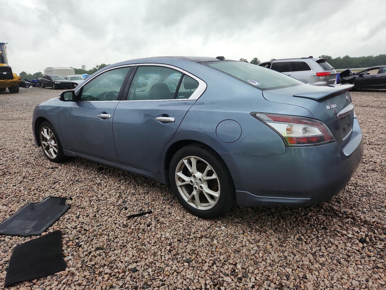 2012 Nissan Maxima 3.5 S Blue vin: 1N4AA5AP9CC839079
