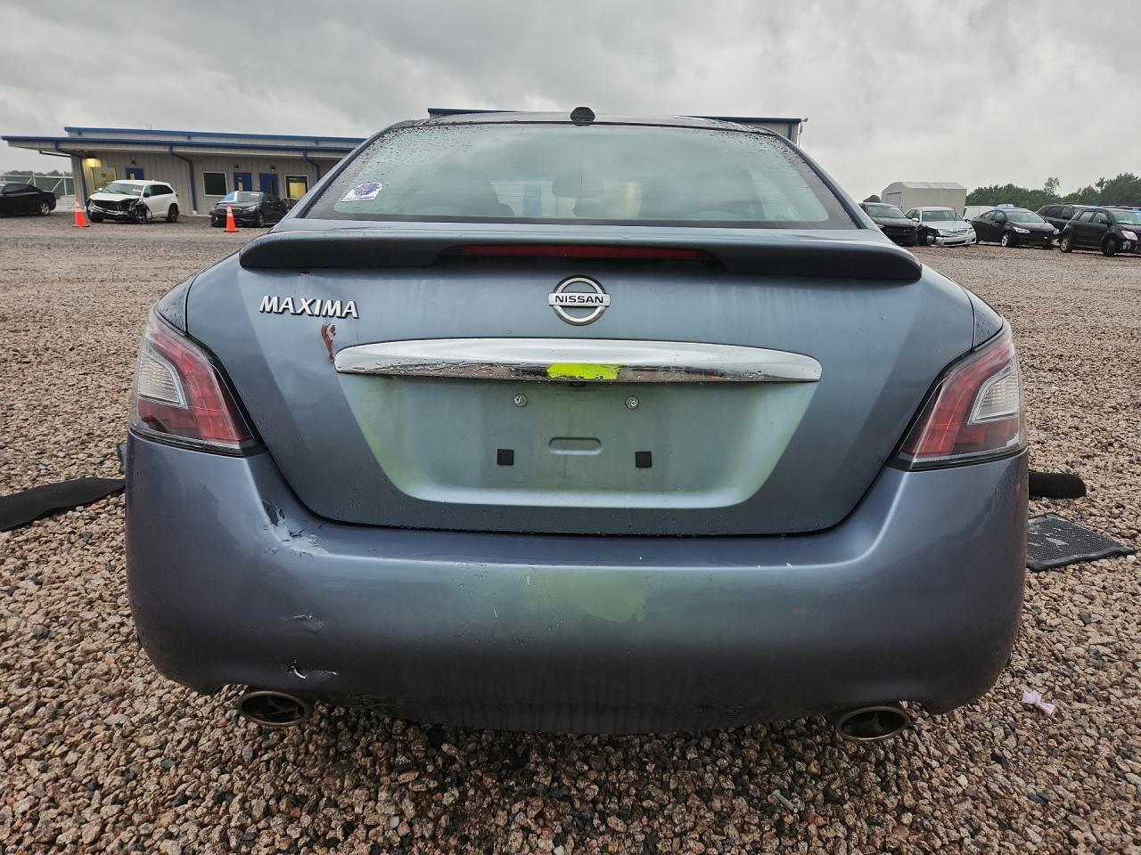2012 Nissan Maxima 3.5 S Blue vin: 1N4AA5AP9CC839079