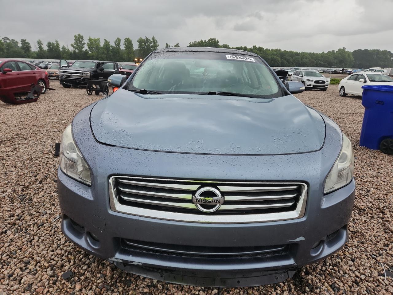 2012 Nissan Maxima 3.5 S Blue vin: 1N4AA5AP9CC839079