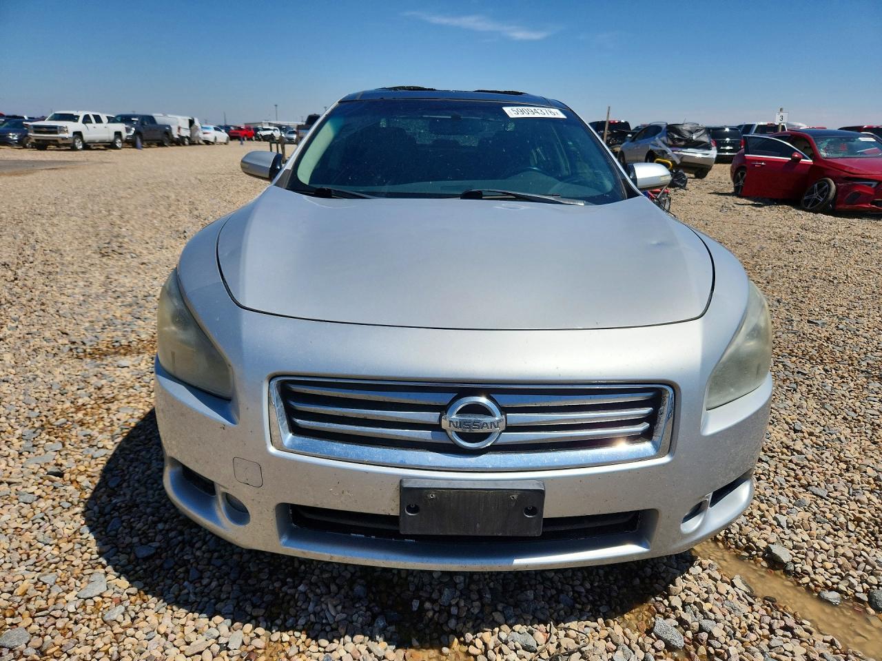 2012 Nissan Maxima 3.5 S Silver vin: 1N4AA5AP9CC849997